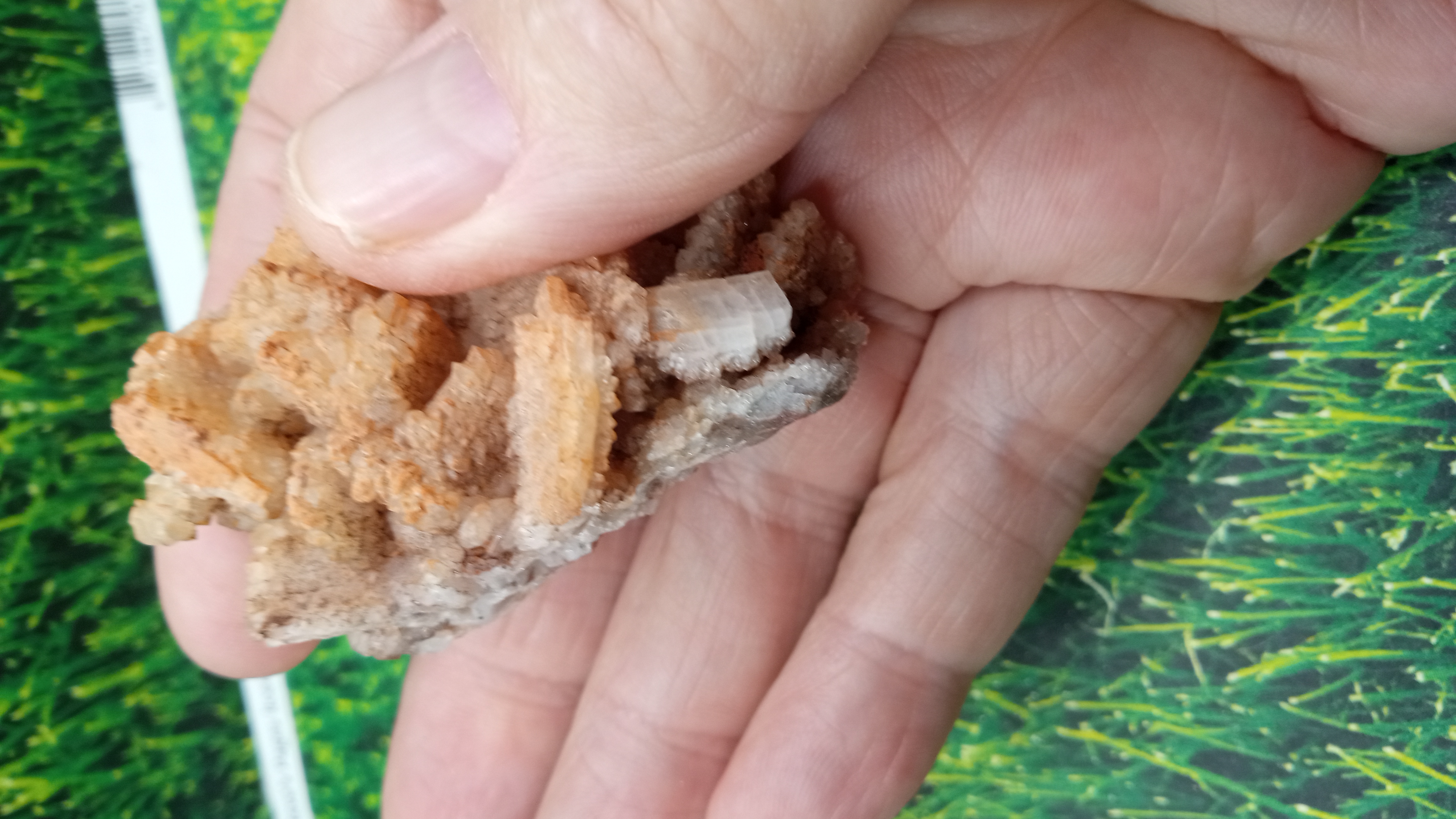 Nice Orange Barite w/ Blades - Mineral Specimen ~ Dona Ana County New Mexico