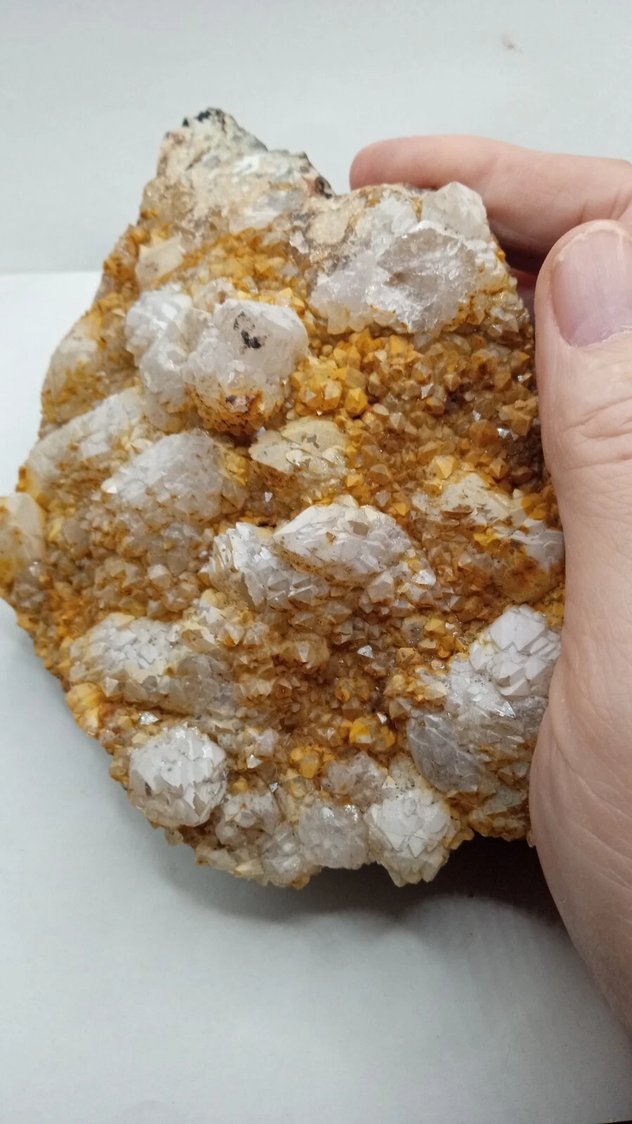 Citrine & Ferruginous Quartz - Remarkable Specimen  Large -