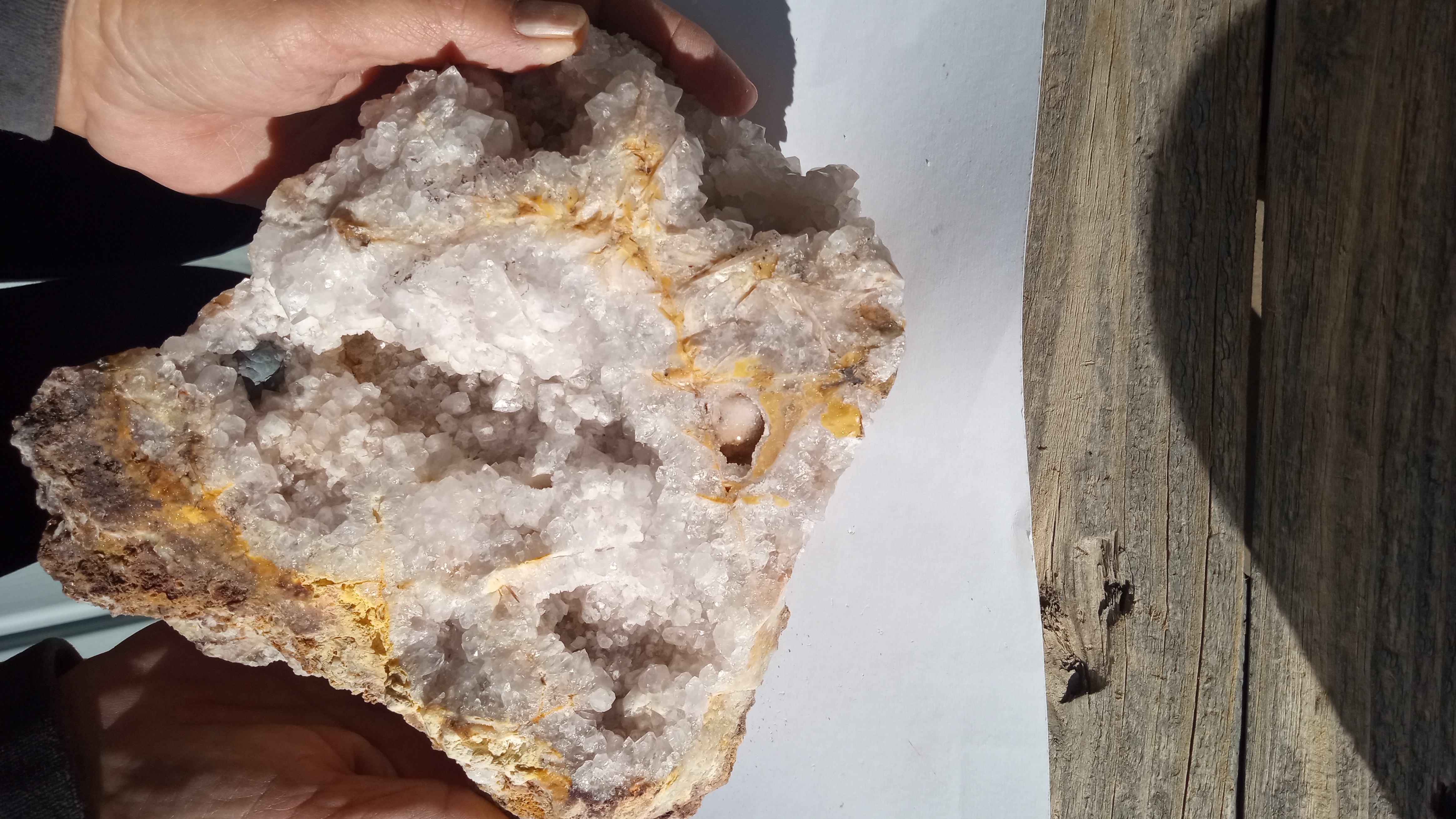 Stunning Large Quartz with Multiple Colors Arizona ~