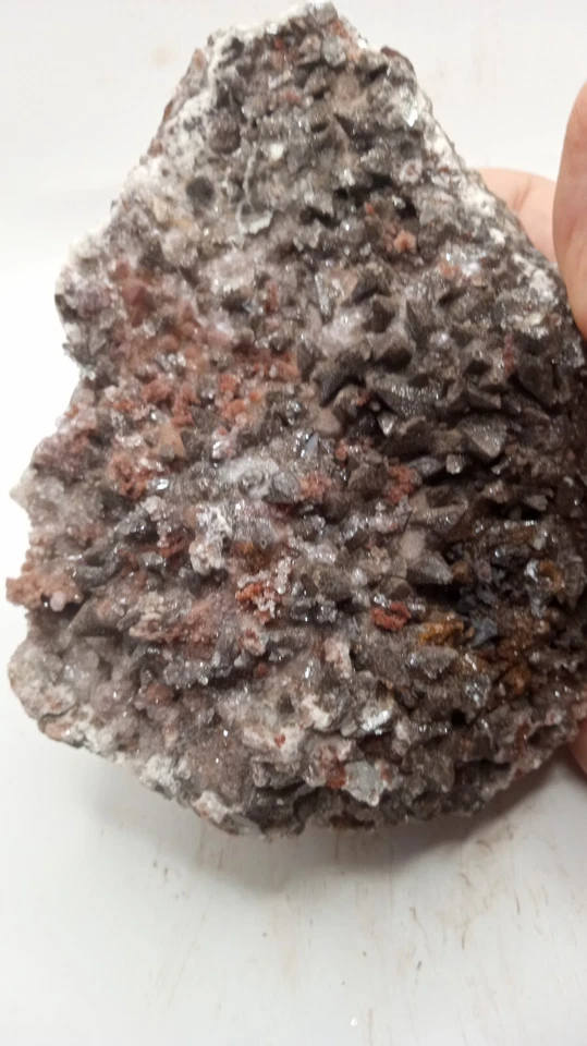 Vanidinite w/ Calcite - San Carlos Mine Area - Mexico