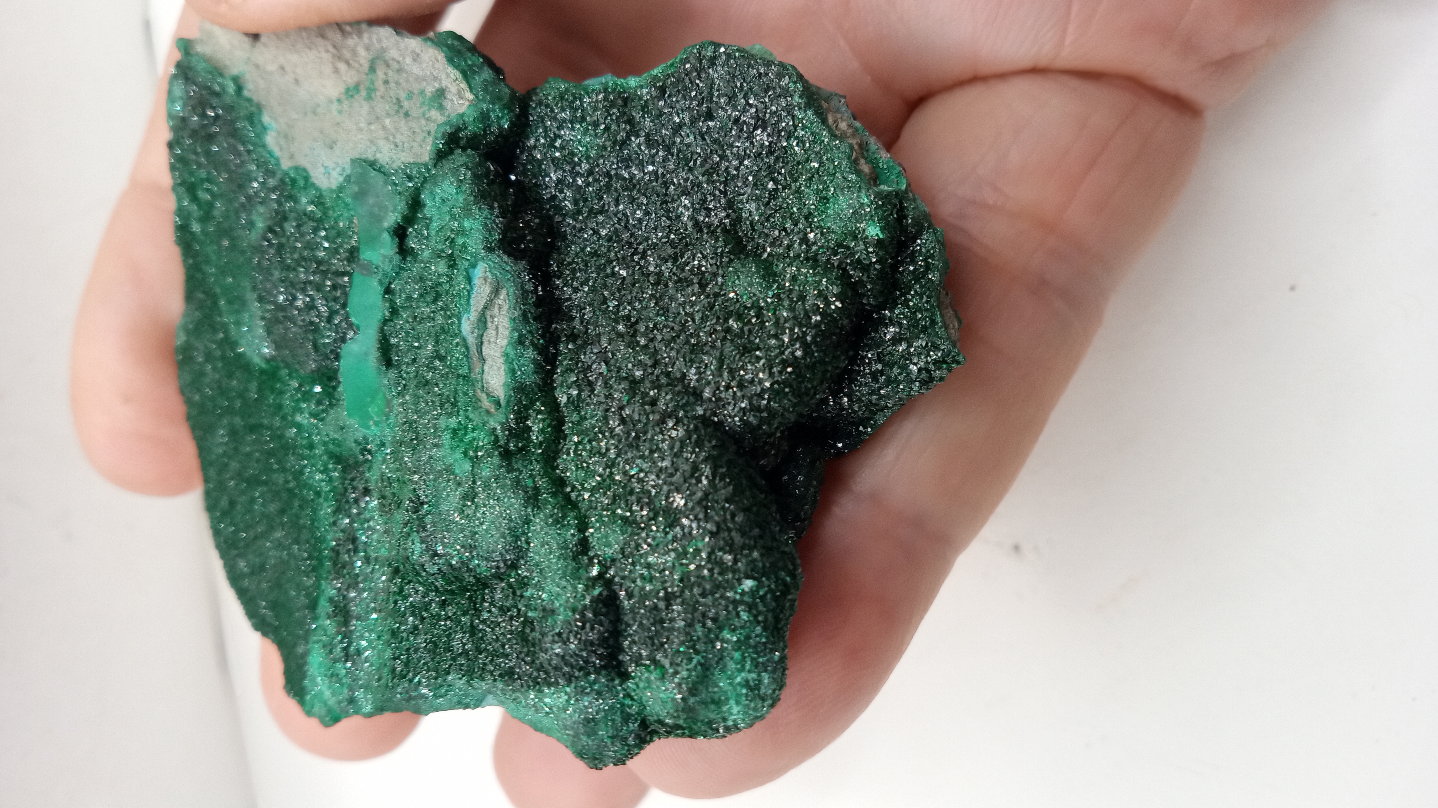 Malachite Super Sparkly from the Democratic Republic of Congo (DRC)