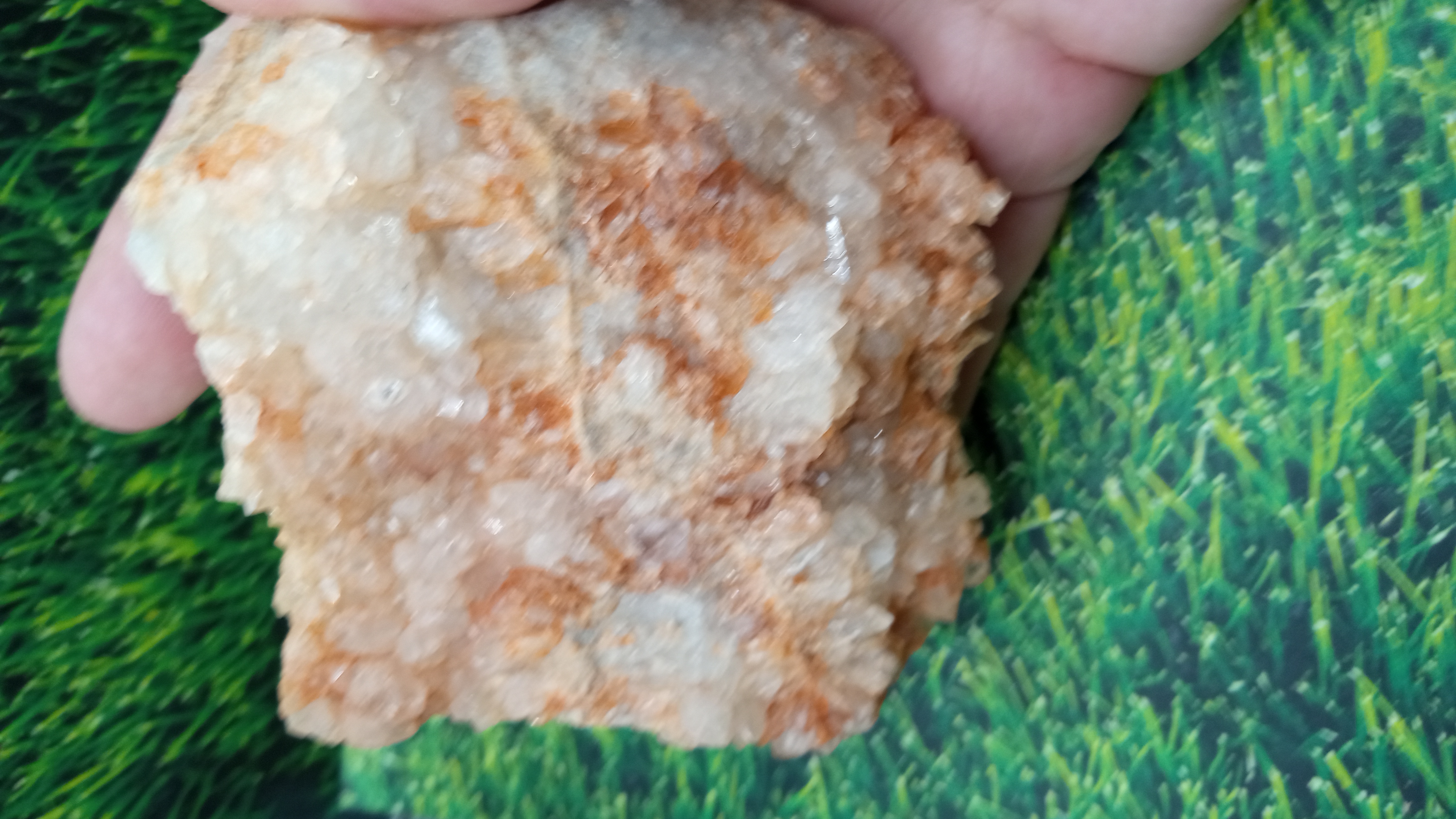 Beautiful Calcite / Quartz Combo with Orange ~ New Mexico -