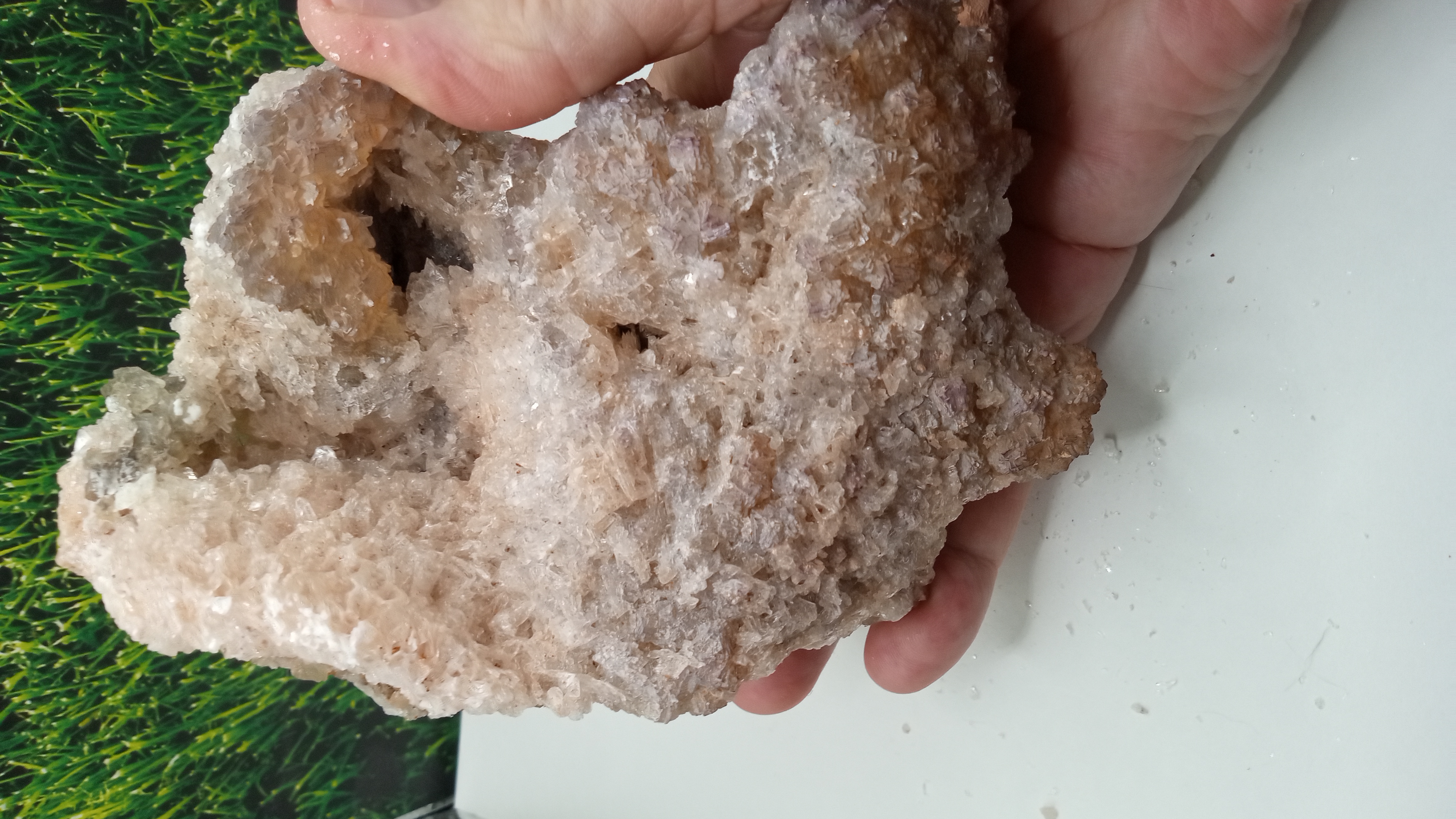 Stilbite & Halite Mineral Specimen Arizona ~ Large ~