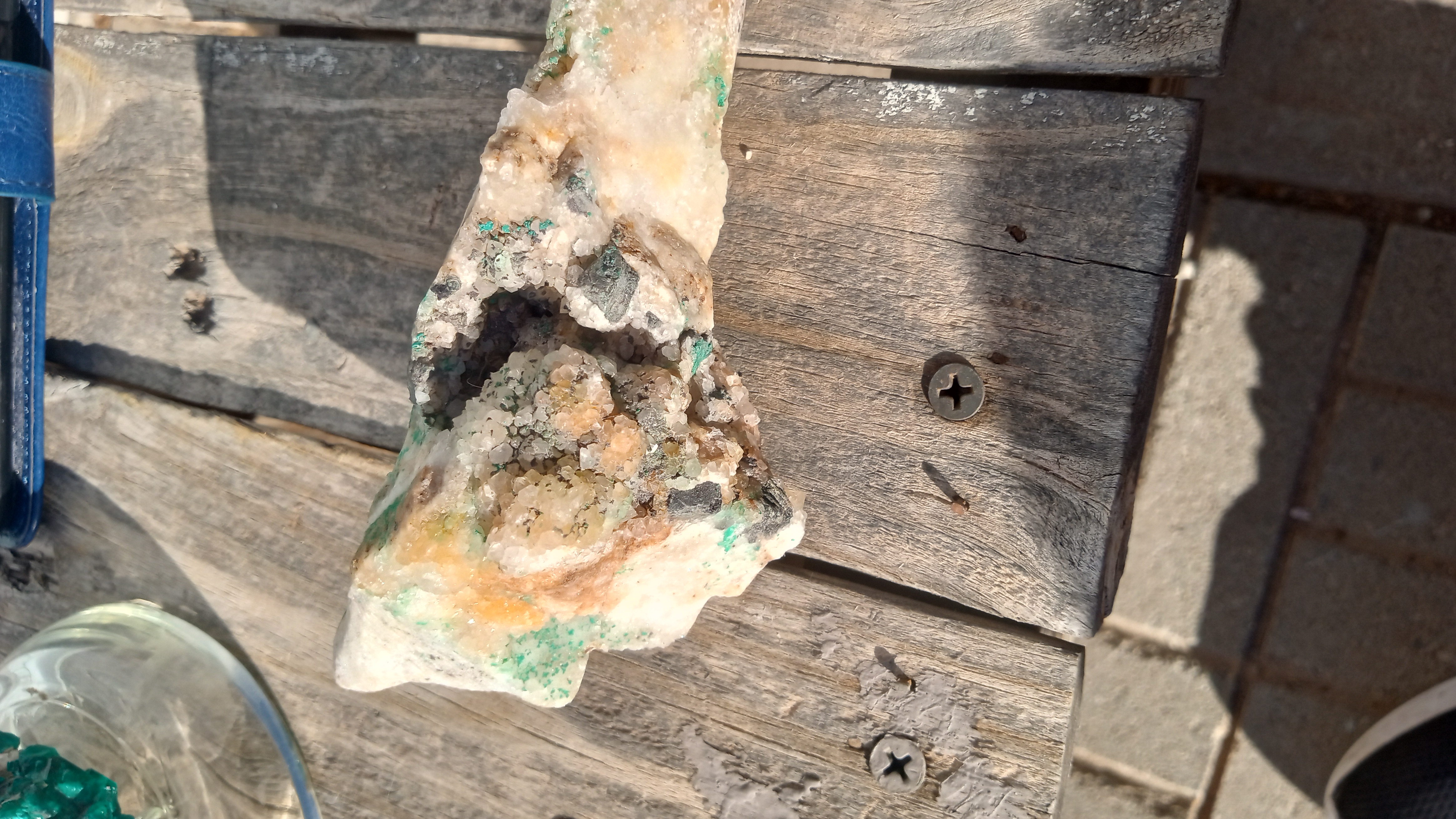 Brochantite Mineral Specimen - Socorro County NM