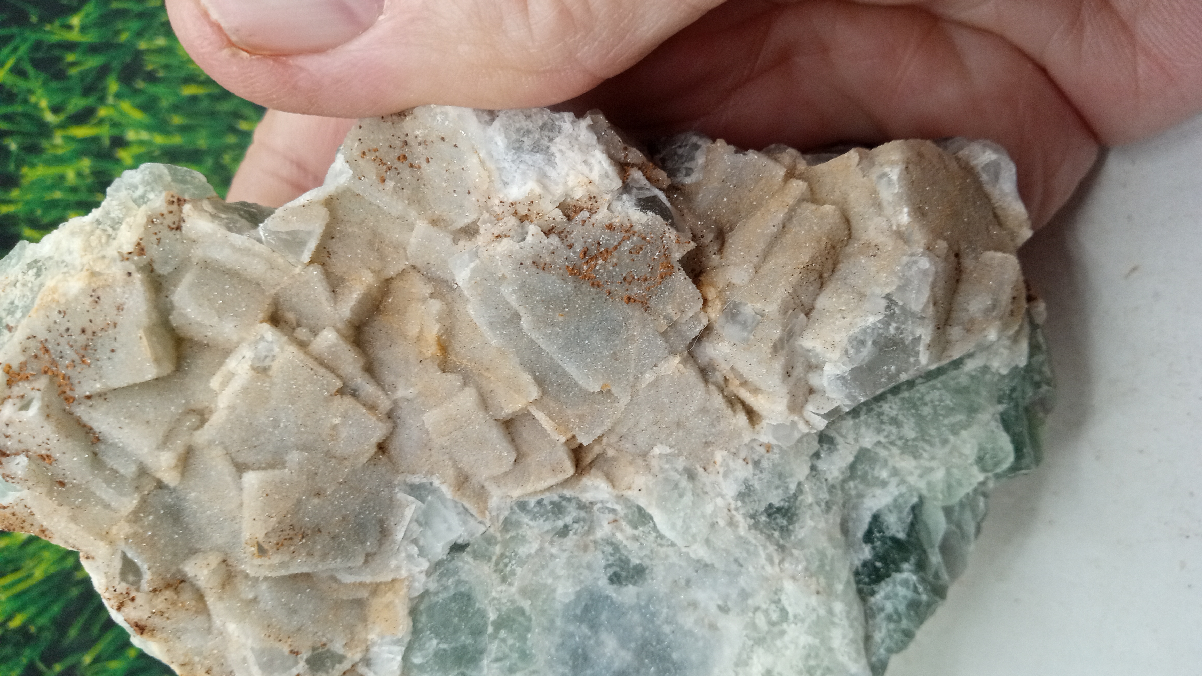 Barite and Fluorite Mineral Specimen - Large ~ Blanchard Mine New Mexico