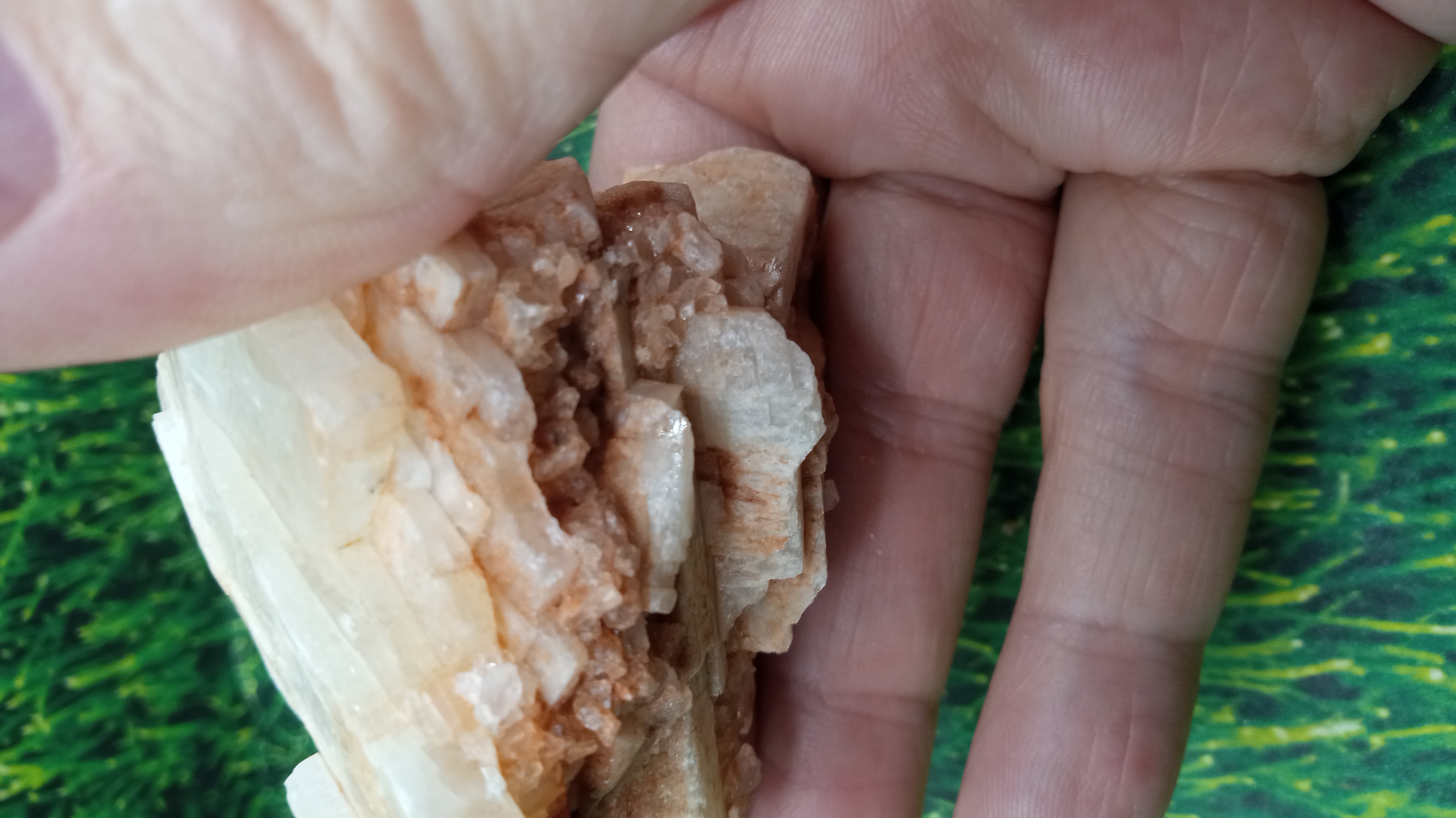 Orange Calcite - Otero County New Mexico -