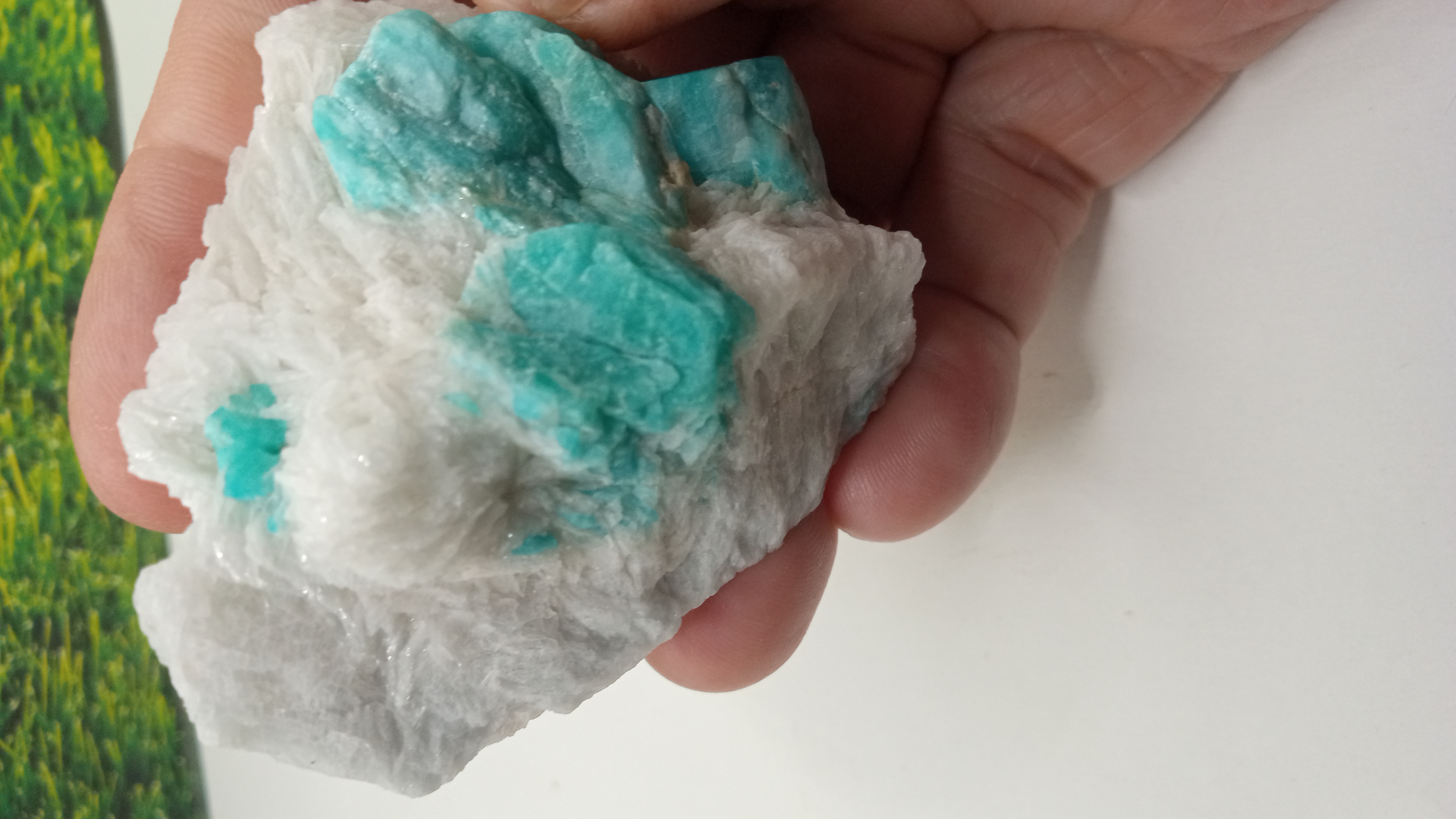 Amazonite Mineral Specimen -  Colorado's Pikes Peak region