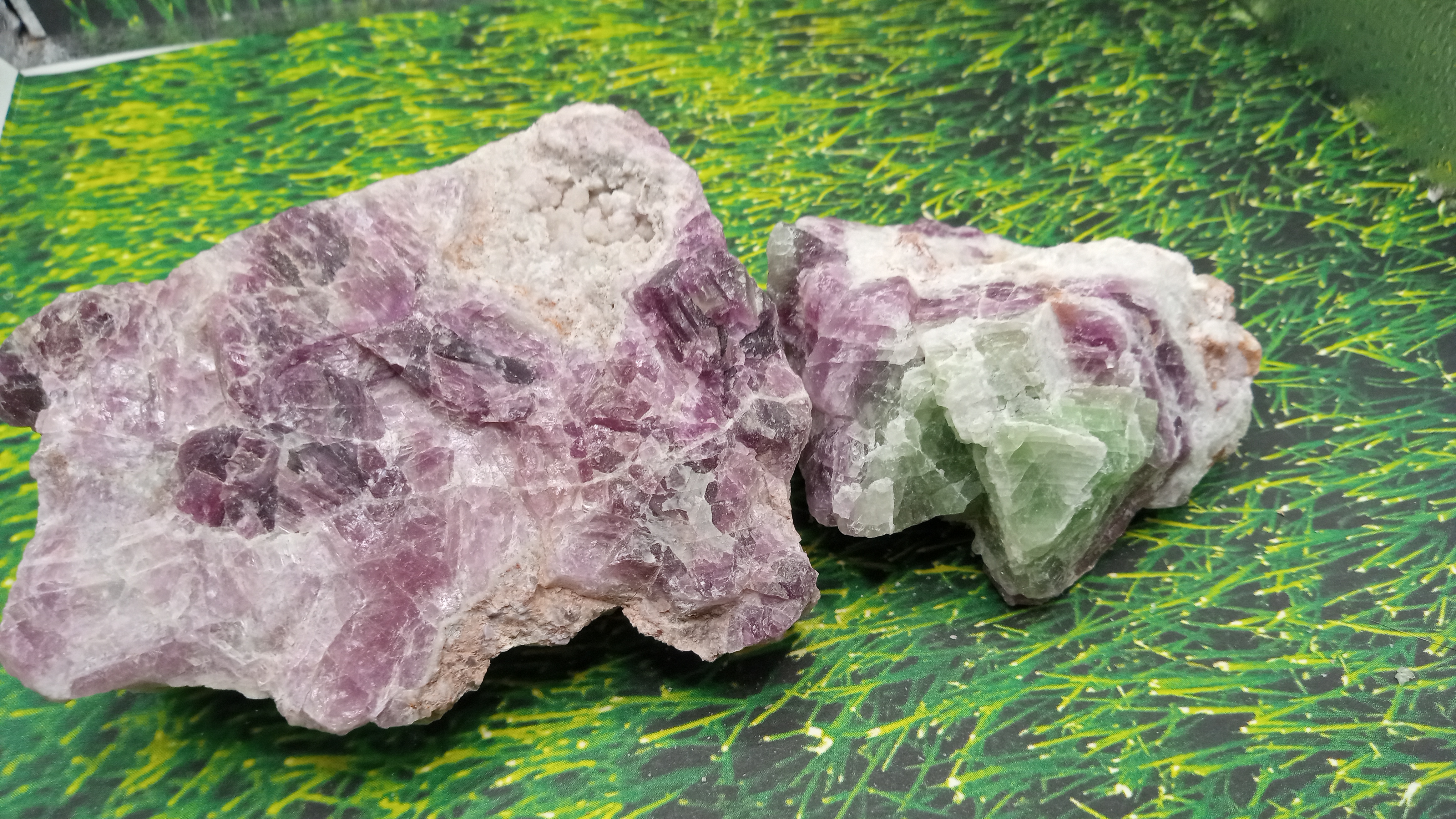 Purple & Green Fluorite ~ Wild West Tombstone AZ ~