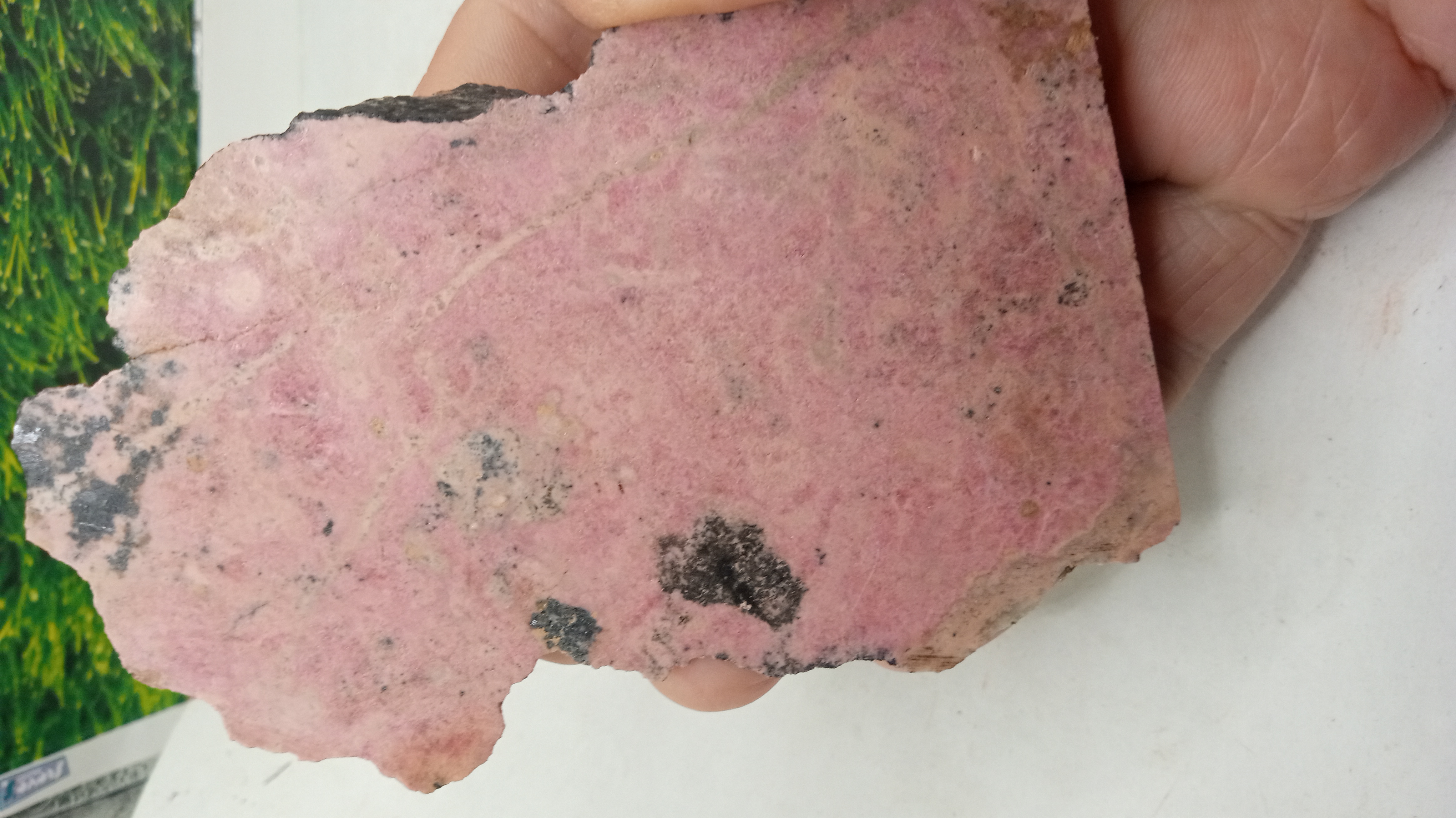 Pink Pyroxmangite ~ Sunnyside Mine, CO