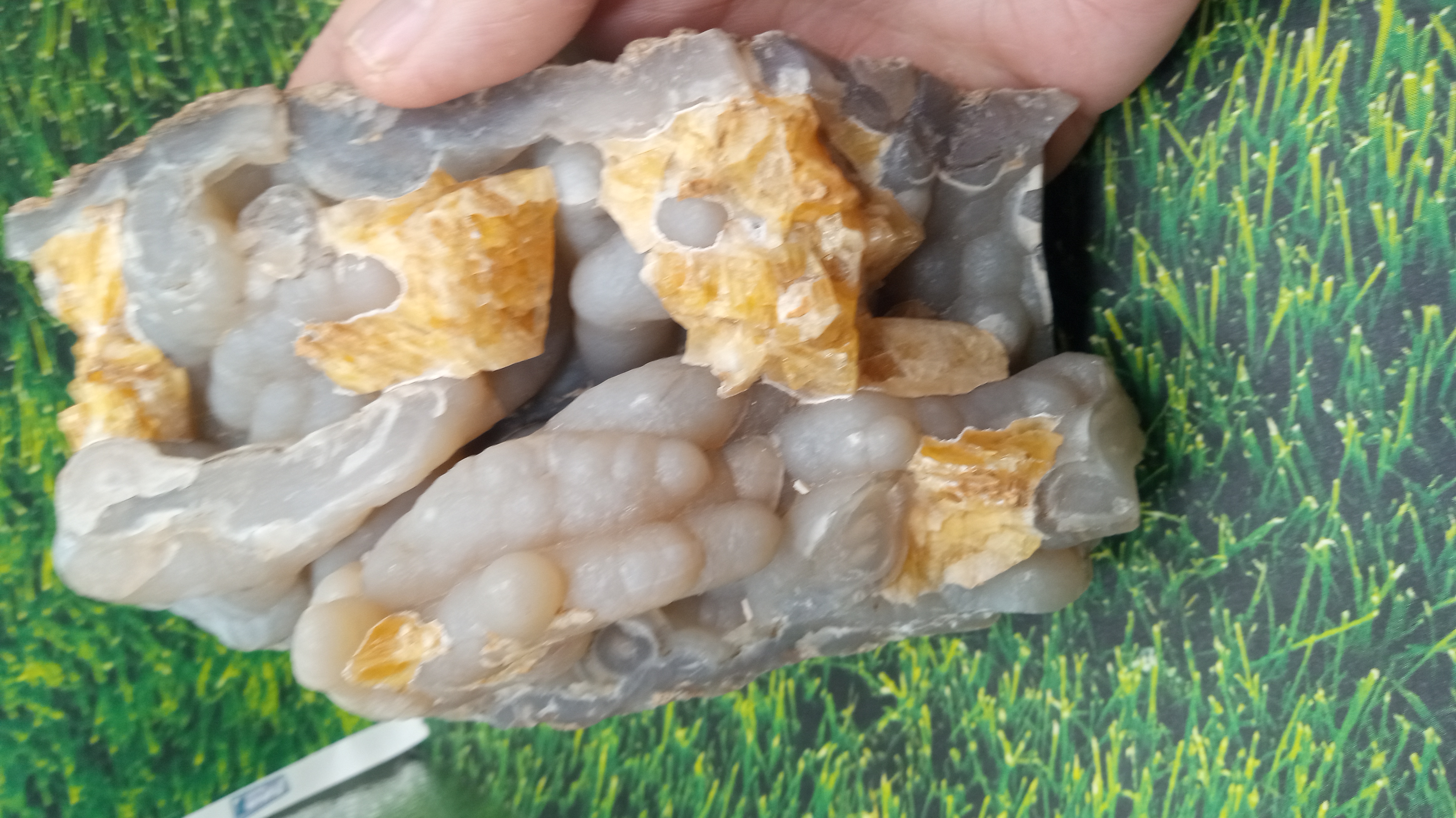 Gray chalcedony ~ Silver City area New Mexico