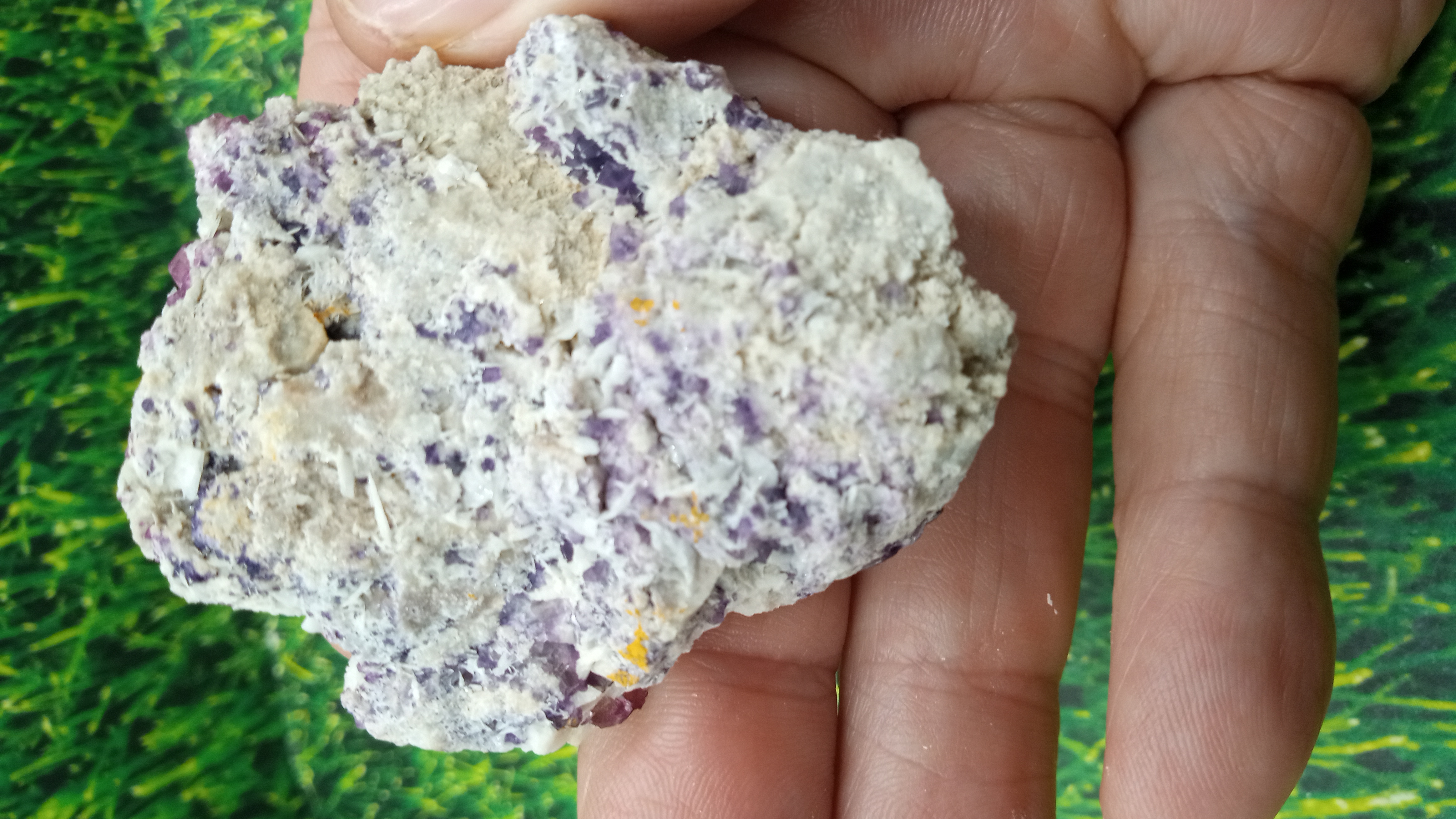 Beautiful Raspberry & Green Barite Mineral - New Mexico -  2.2 oz