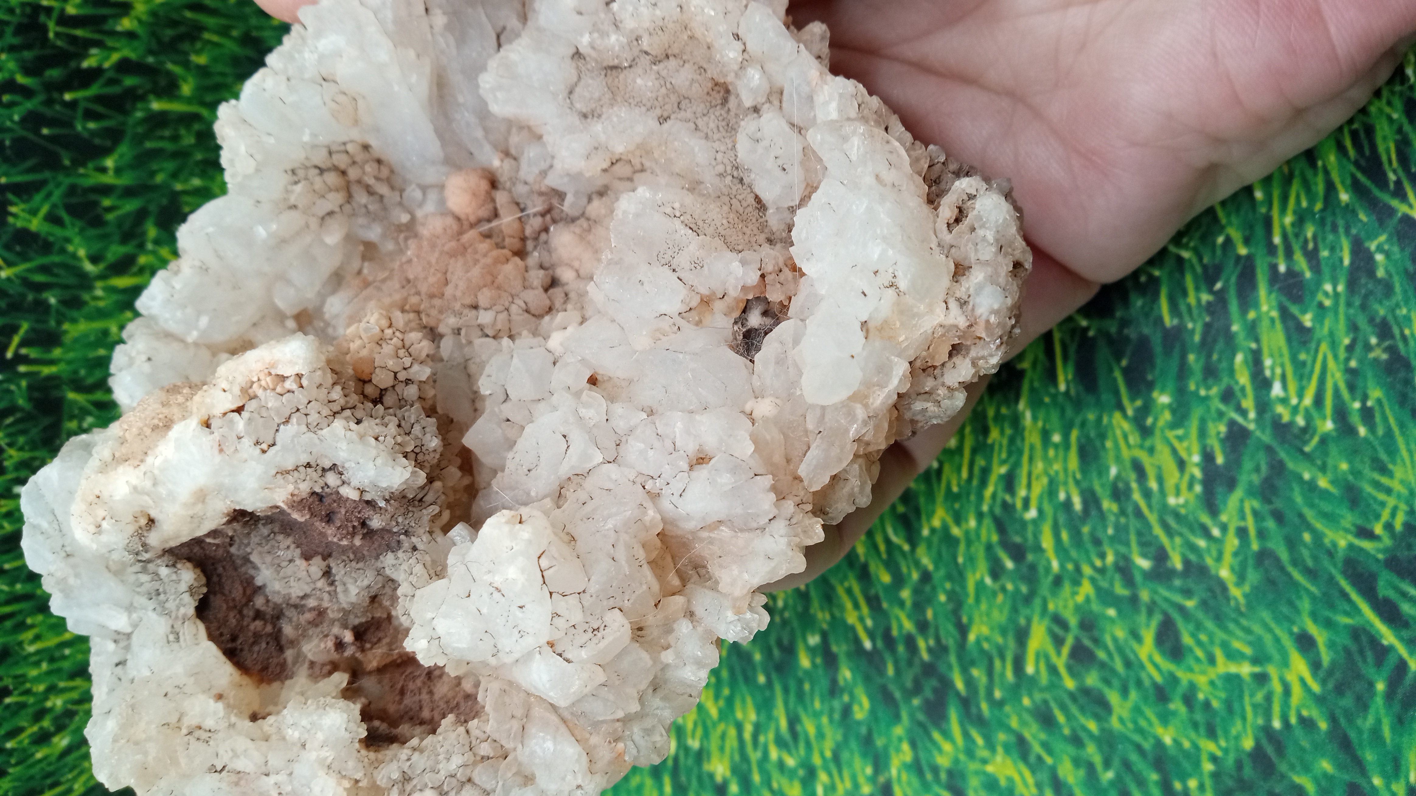 Pink Himalayan Quartz Mineral Specimen 