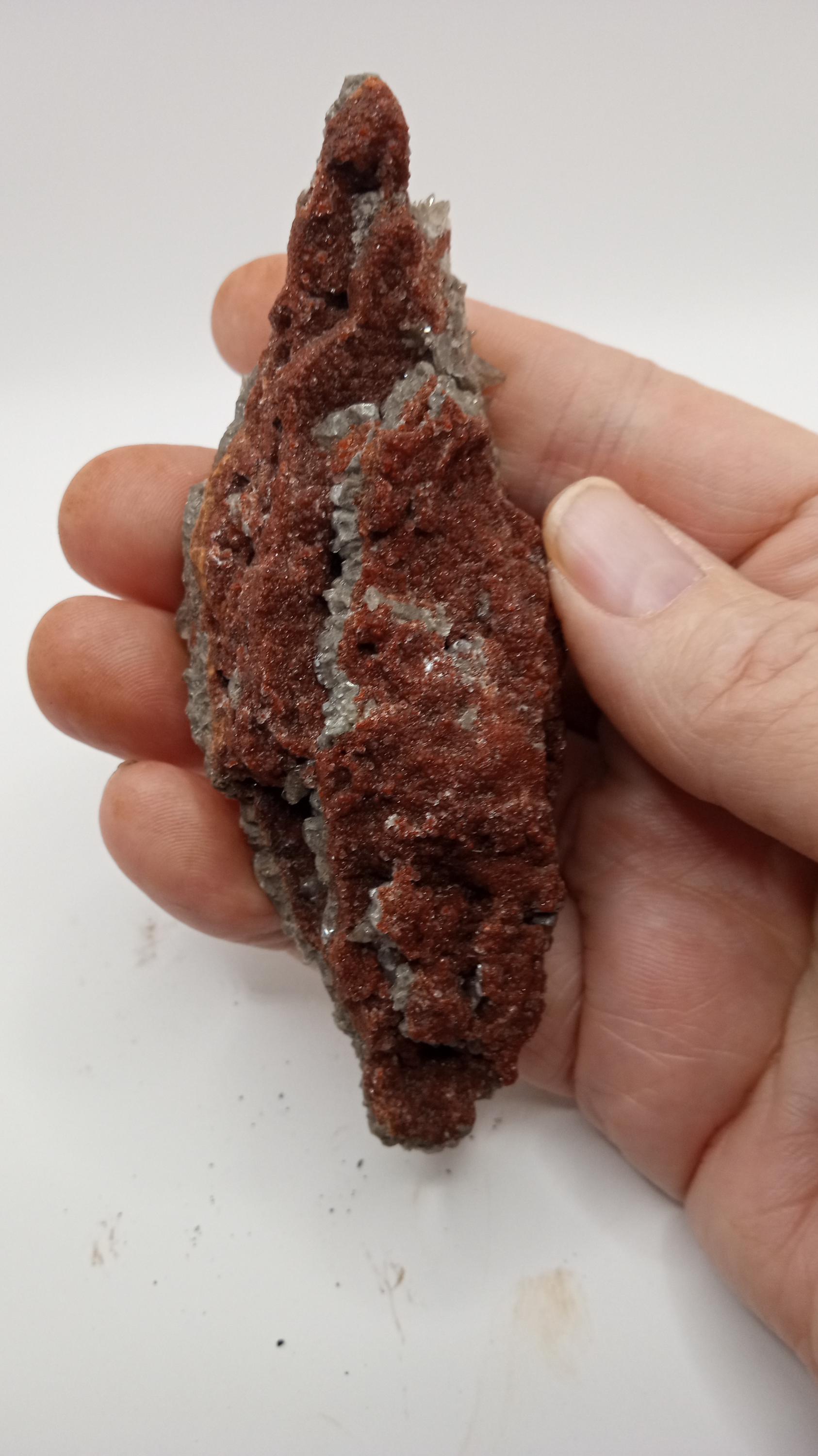 Scheelite / Calcite / Vanadnite - Mineral Specimen 