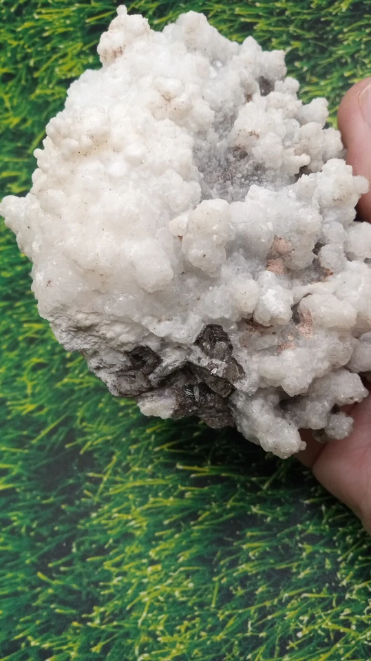 Black & White Beautiful Calcite Specimen - Just under 1 LB ~