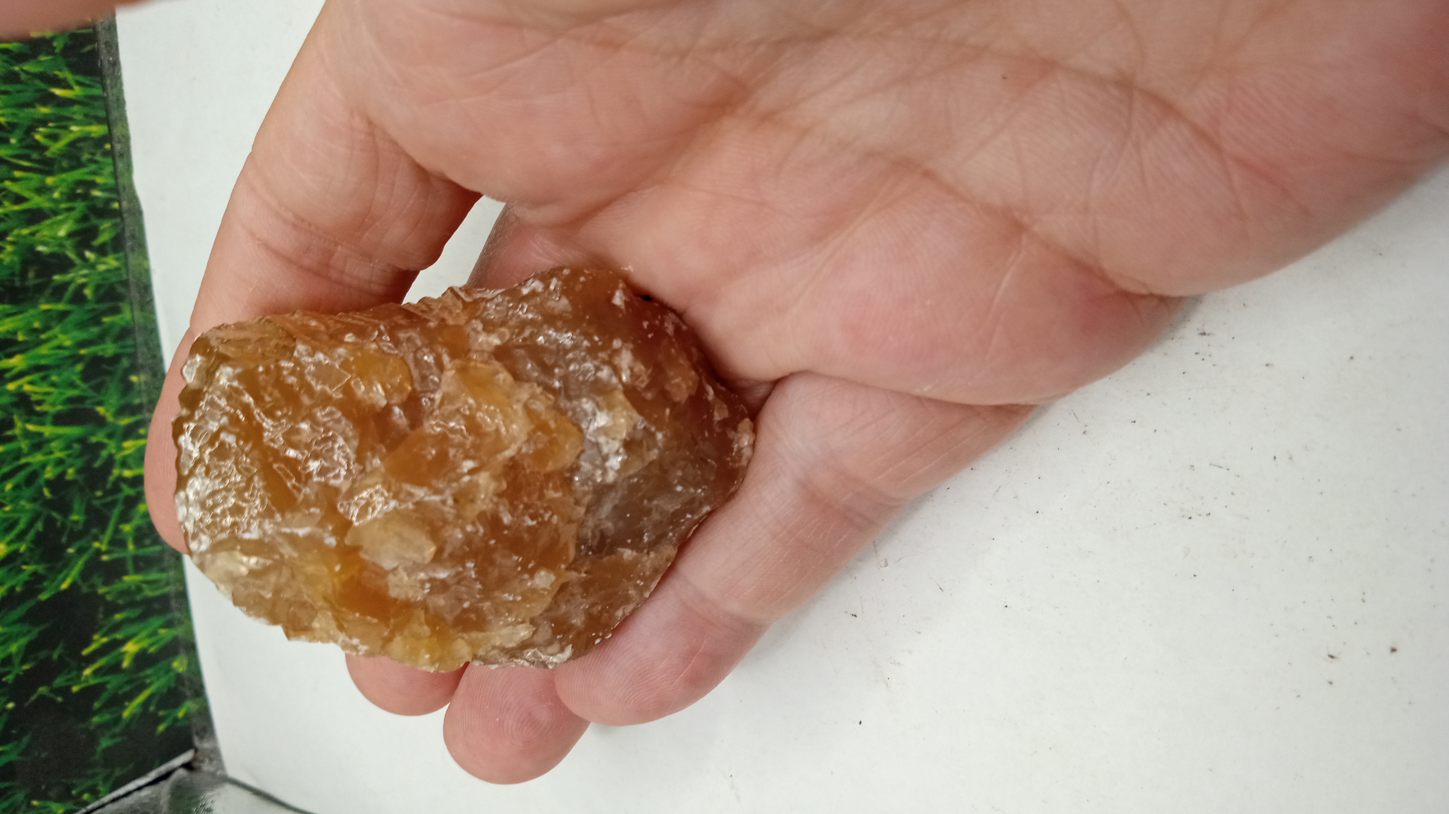 Brown Calcite Mineral Specimens from Brazil ( 2 ) Included ~