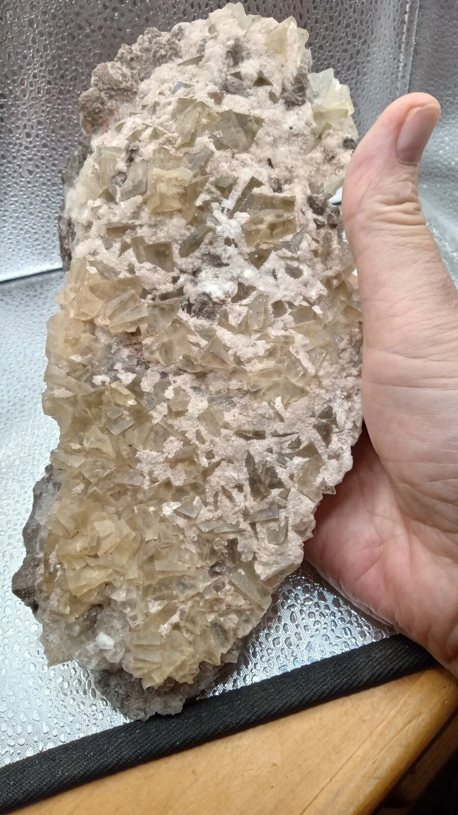 Baryte with Calcite Crystals - Stunning Specimen -