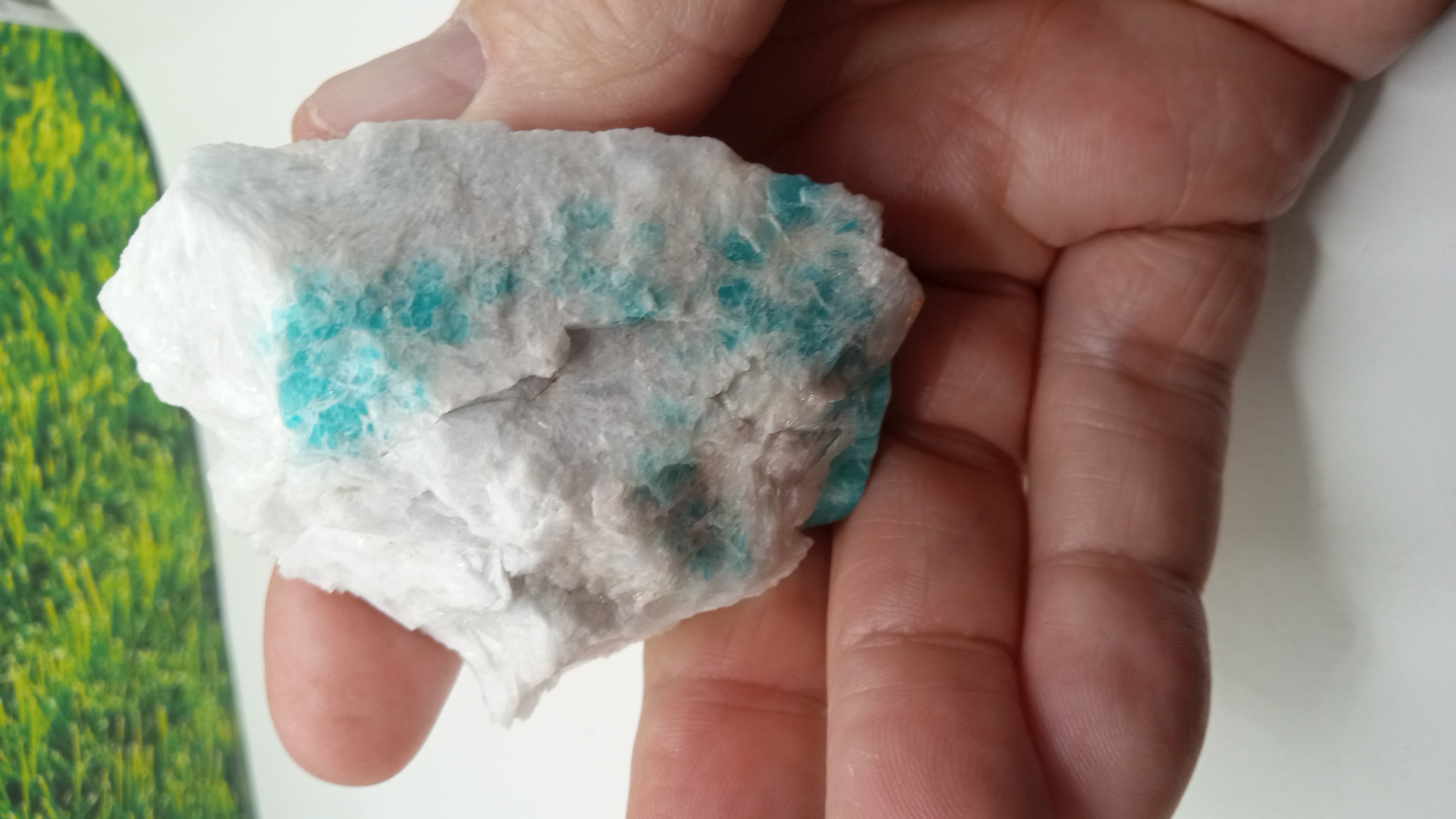 Amazonite Mineral Specimen -  Colorado's Pikes Peak region