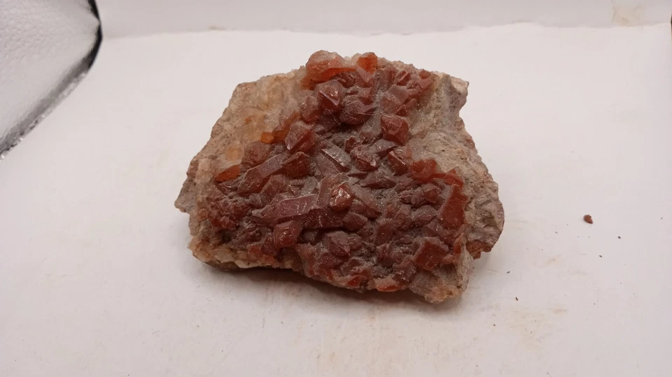 Red & Clear Quartz Crystals 