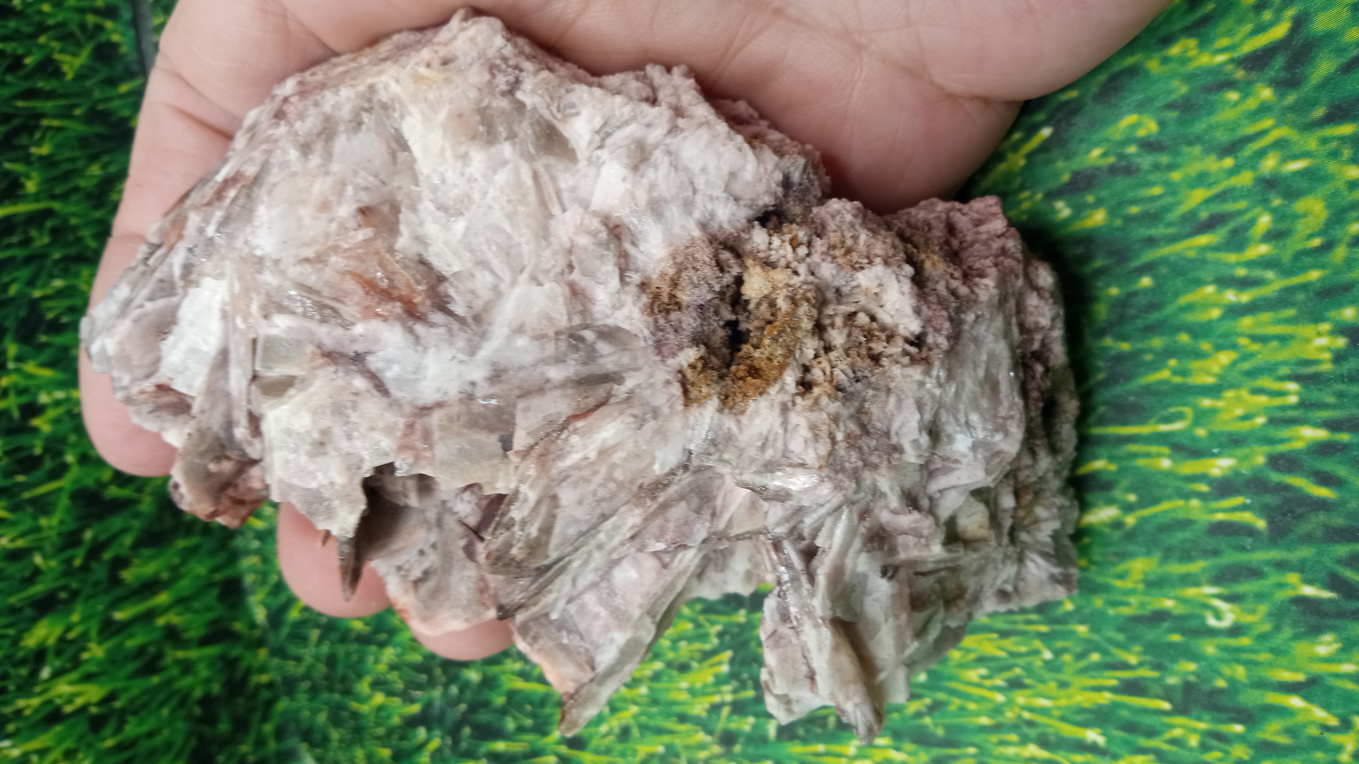 Beautiful Bladed Barite w/ Calcite Clear Crystals ~Central New Mexico ~