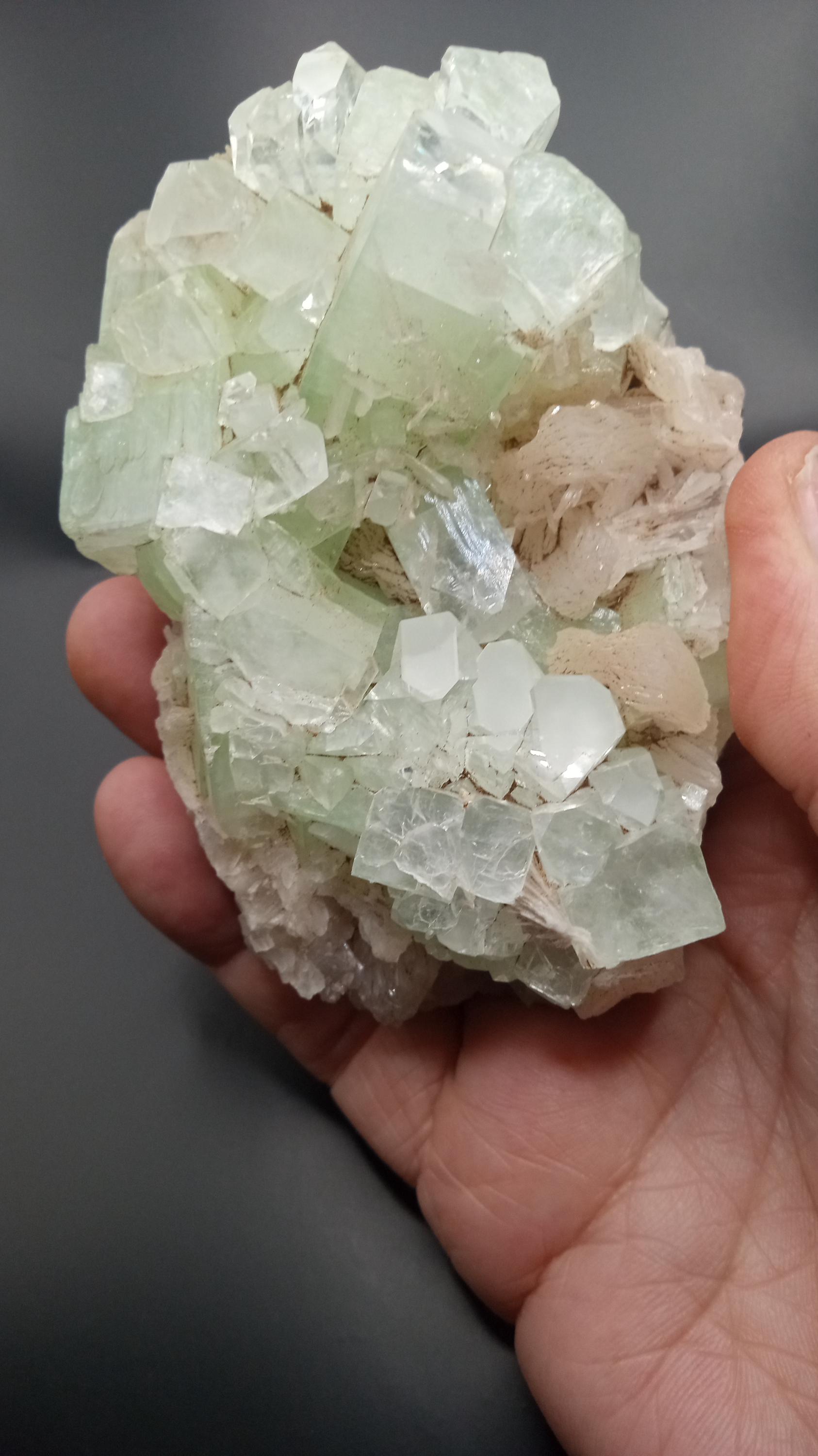 Fluorapophyllite Mineral Beautiful Specimen