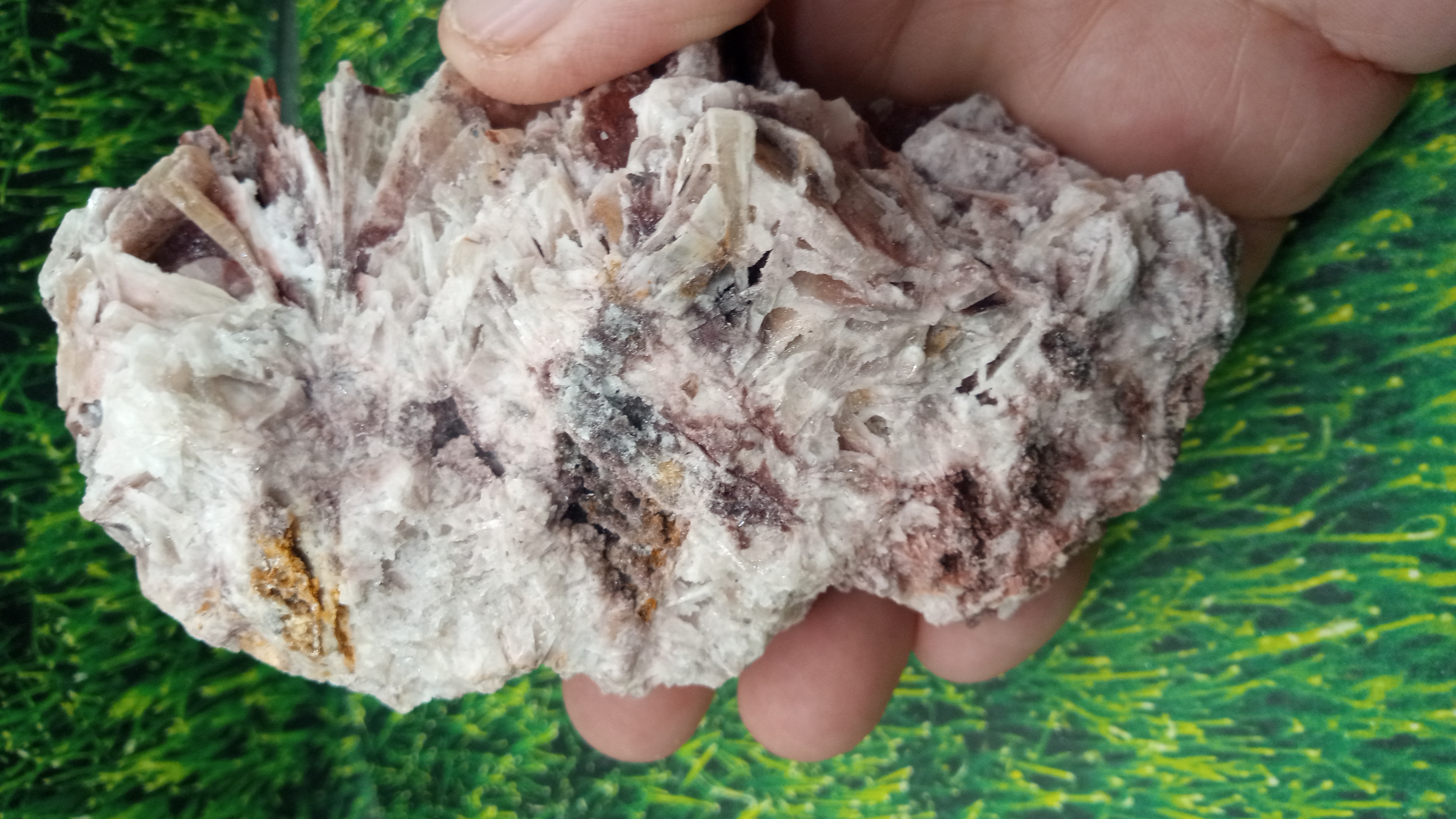 Beautiful Bladed Barite w/ Calcite Clear Crystals ~Central New Mexico ~
