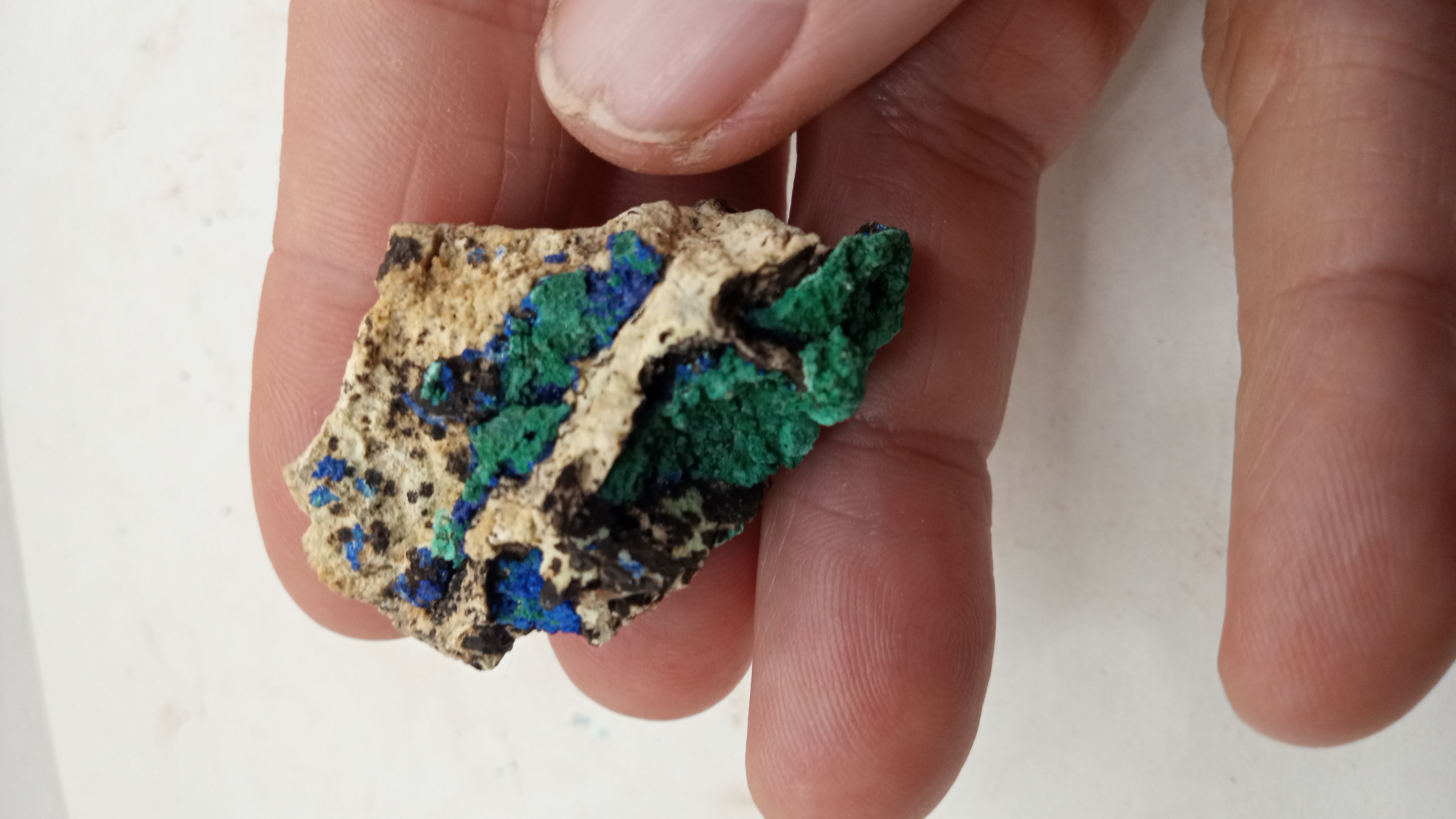 Aurichalcite / Rosasite Beauties Mineral Specimens ( 2 )