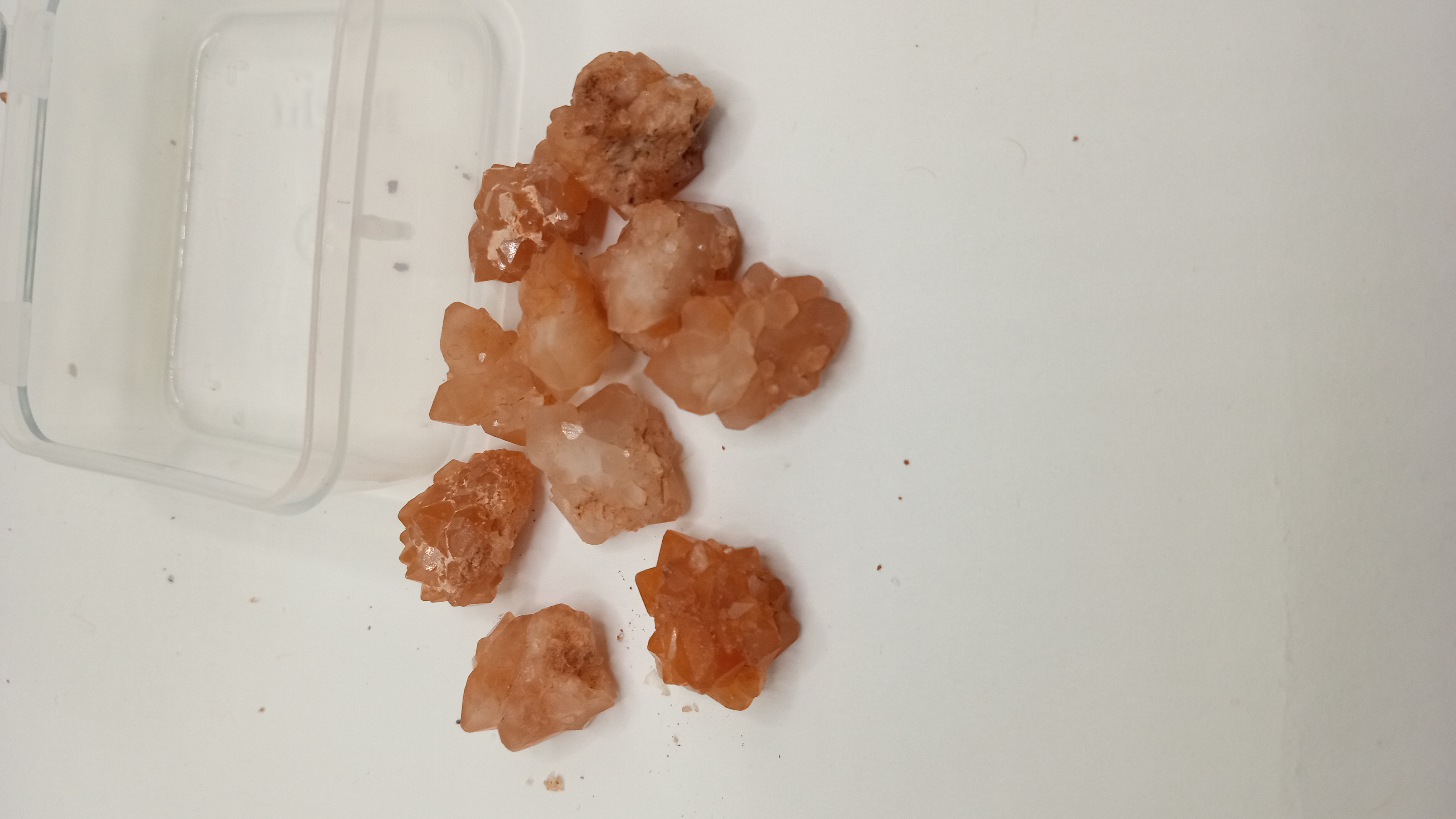 Peco's Diamonds ( 10 ) found in Pecos River, New Mexico ~