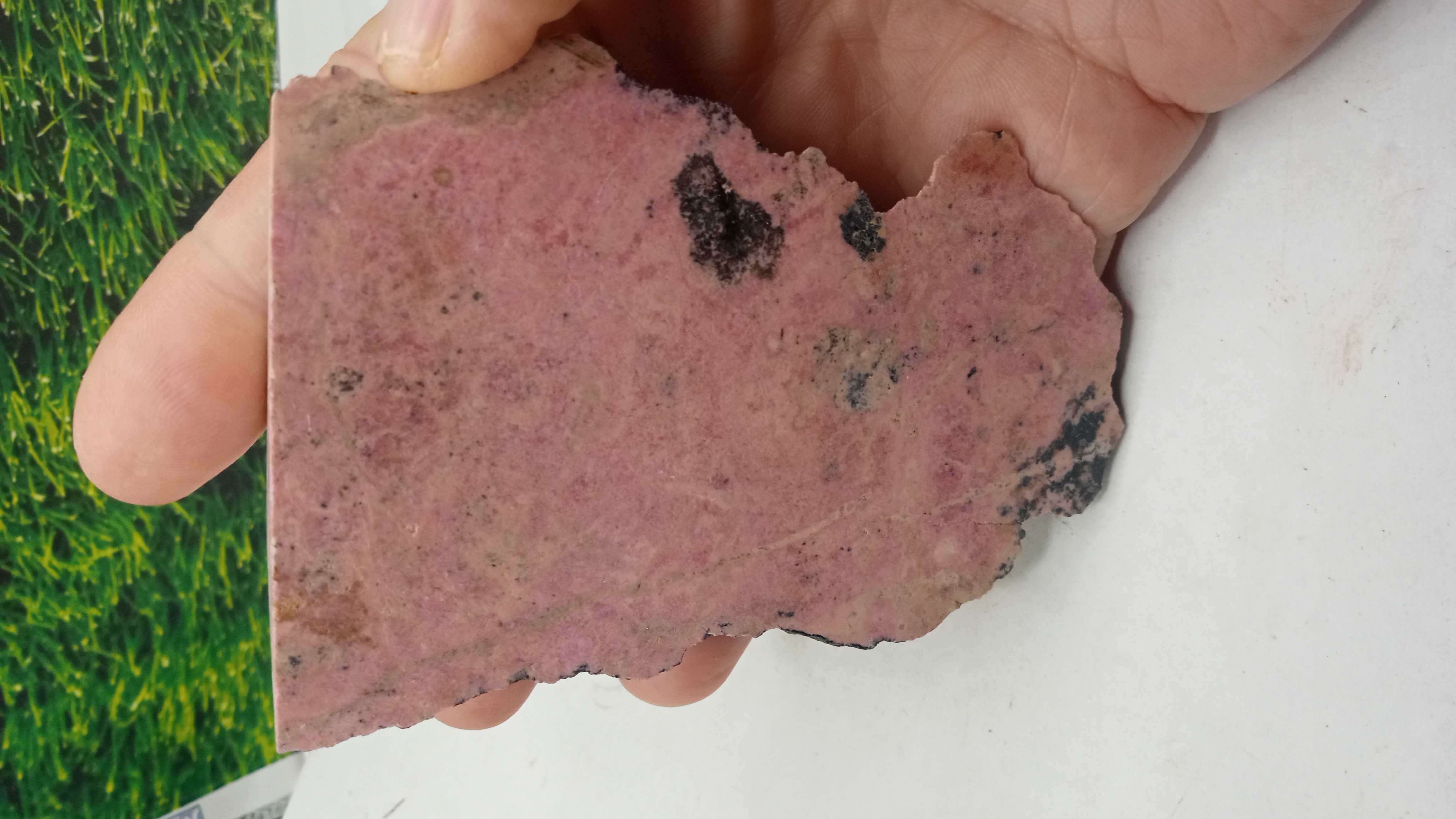 Pink Pyroxmangite ~ Sunnyside Mine, CO