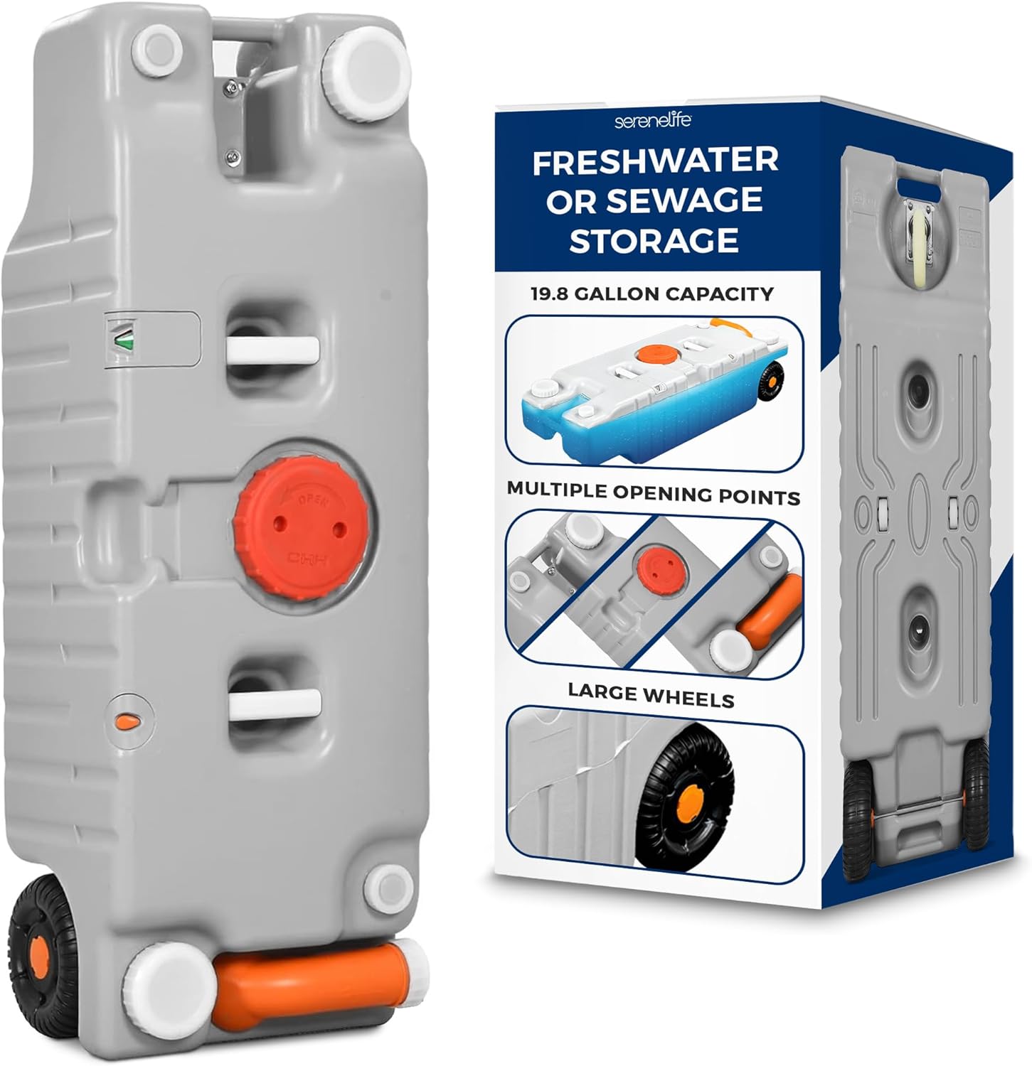 Portable RV Water or Sewage Storage Tank