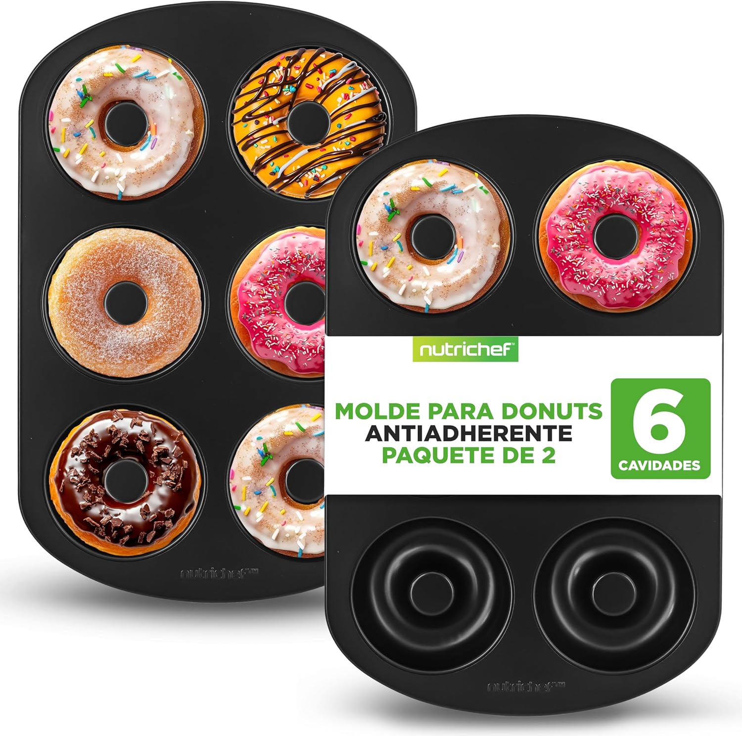Nonstick Donut Baking Pan Set
