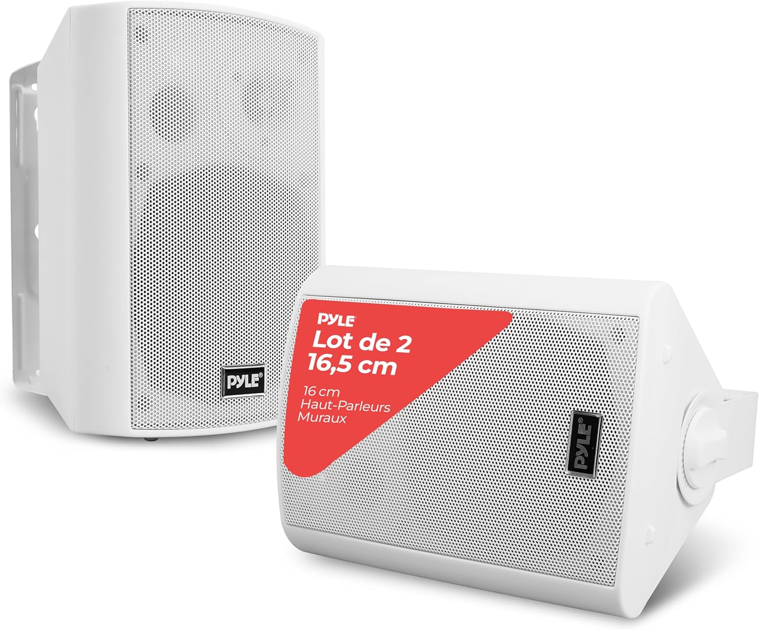 Pyle Wall-Mounted Speakers Set of 2