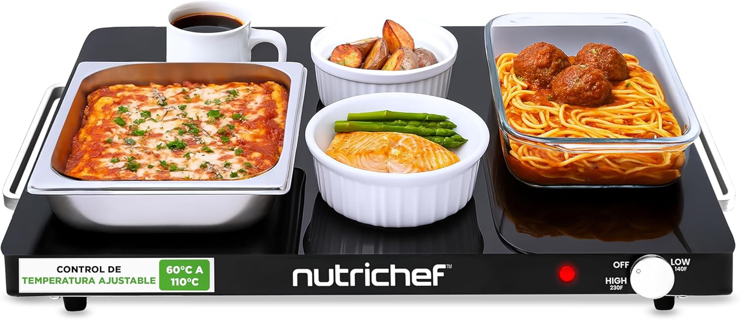 NutriChef Electric Food Warmer Tray