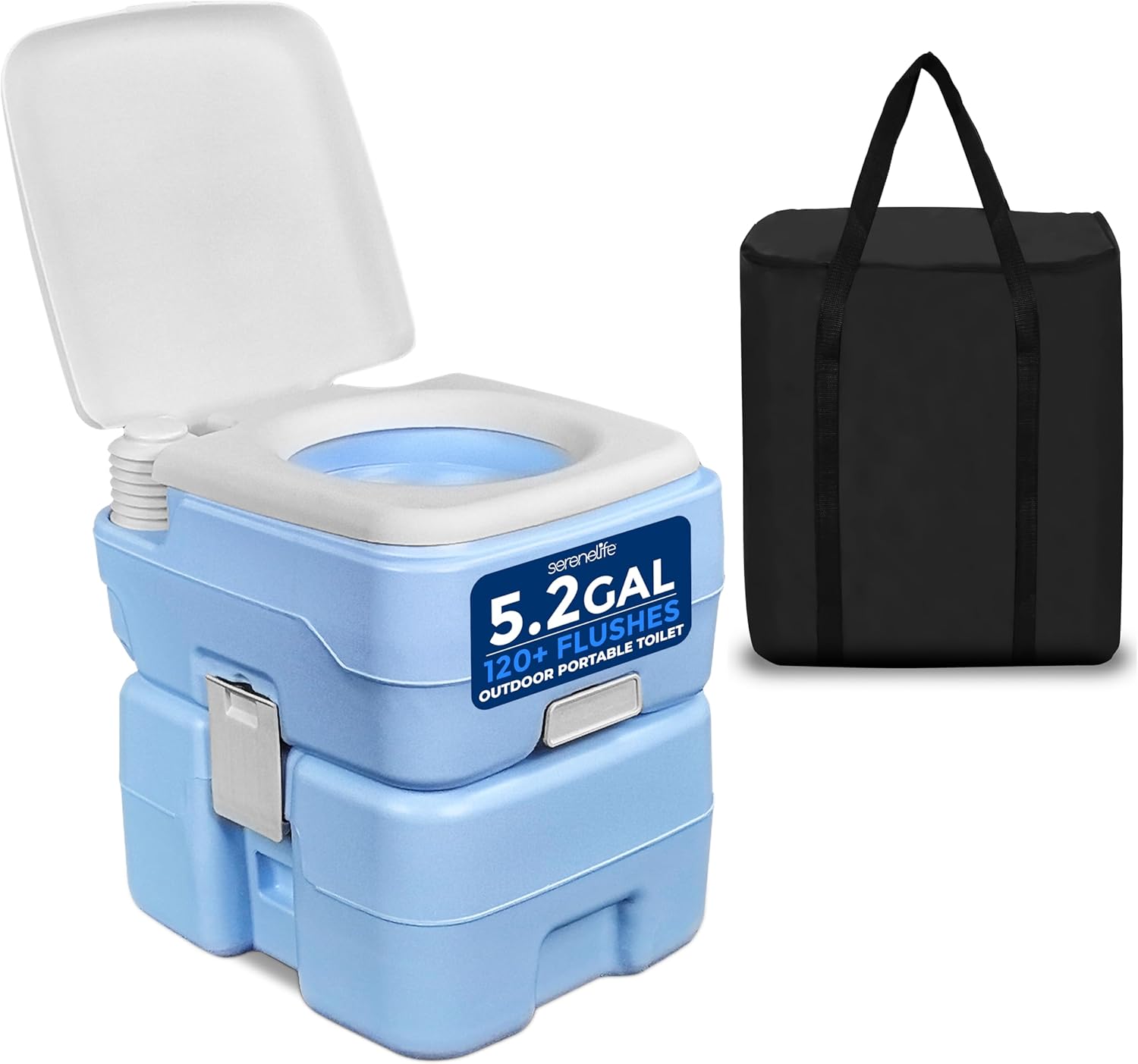 Portable Camping Toilet 5.2 Gallon