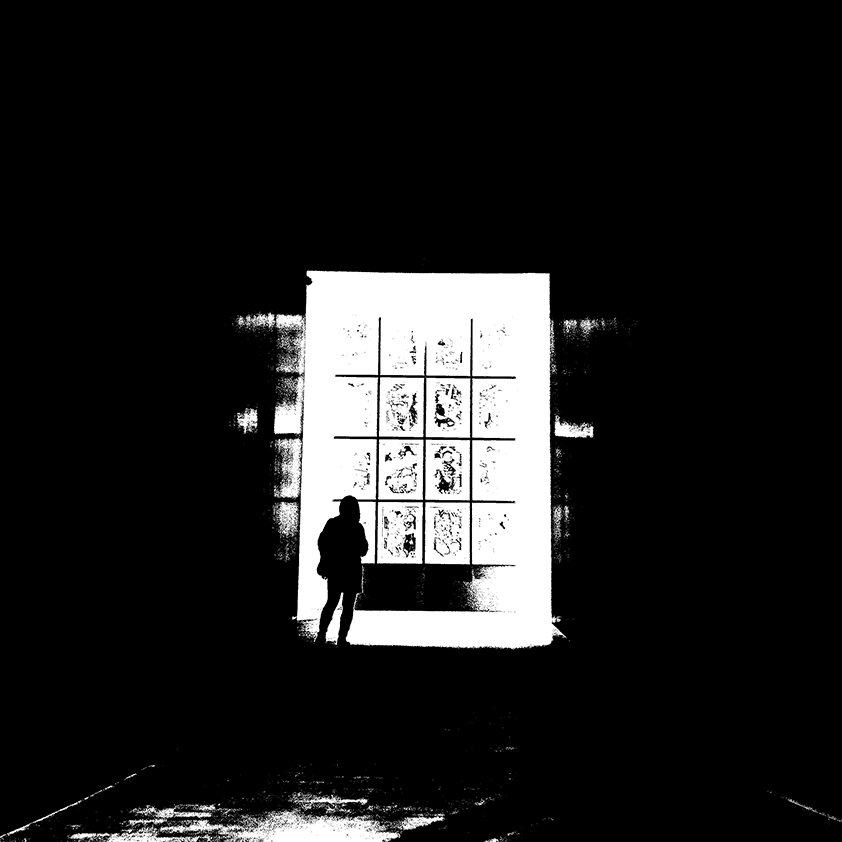 Figure in Silhouette 01