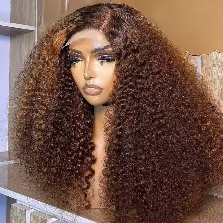 Curly Lace Closure Wig 6x6
