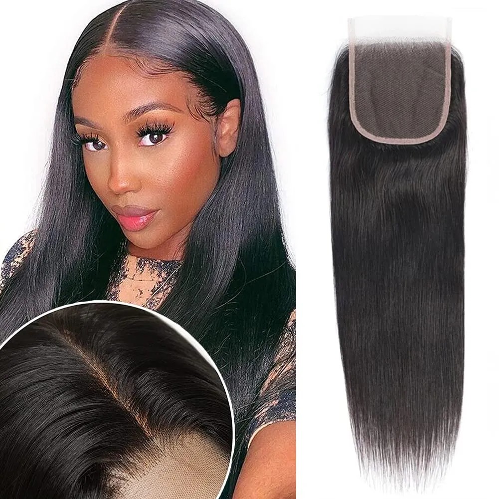 Straight Lace Closure Hair Extensions 5*5