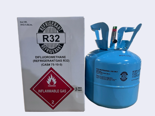 R32 Refrigerant Gas Cylinder 3kg 