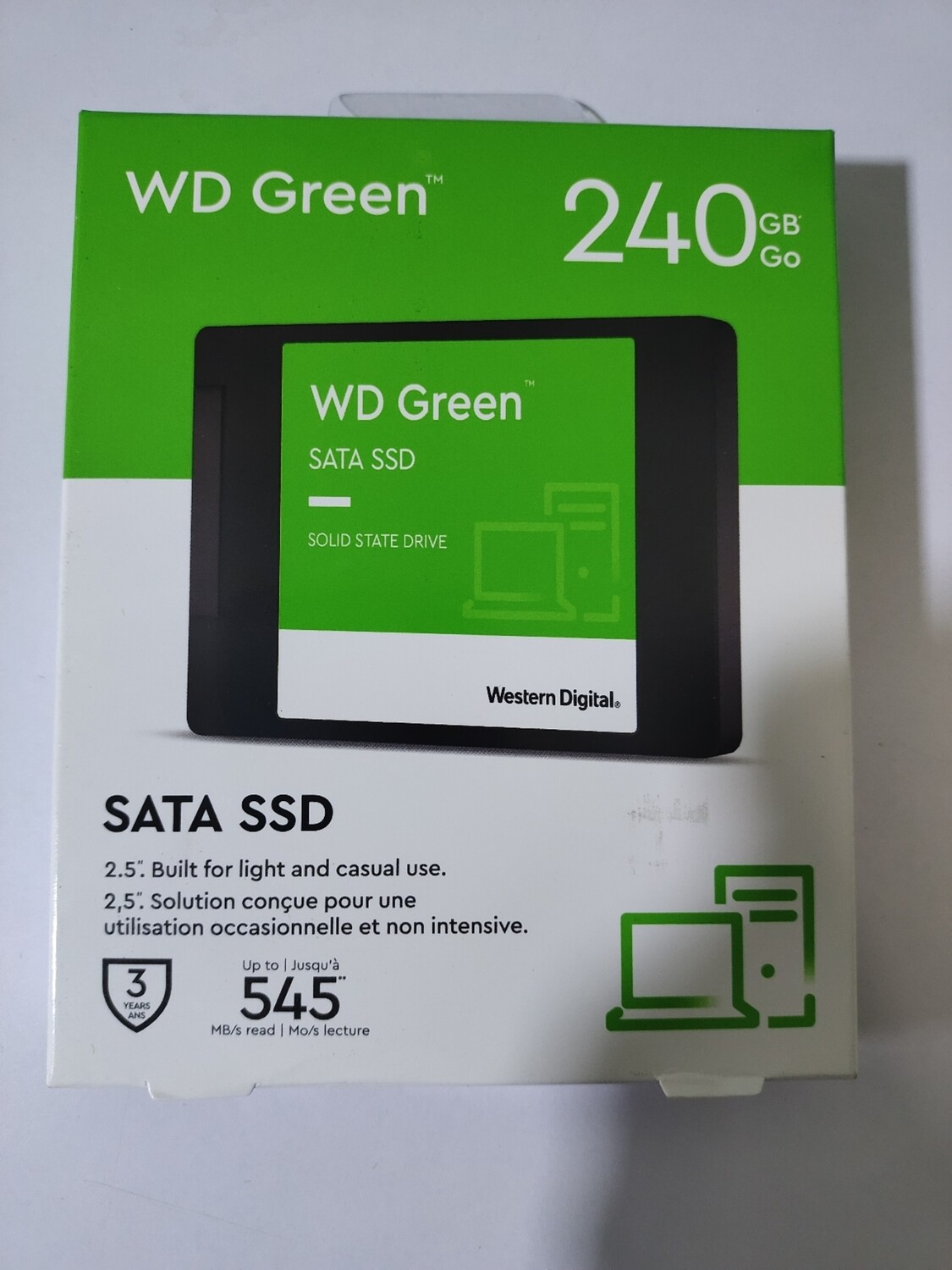 Western Digital Green 240GB 2.5" SATA SSD