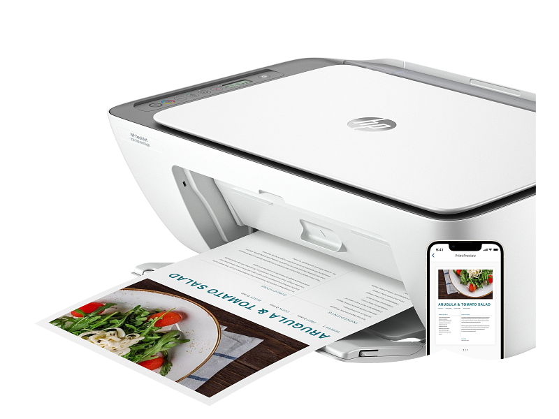 HP 2875 Wireless AIO(All in one) Printer (Print Scan & Copy)