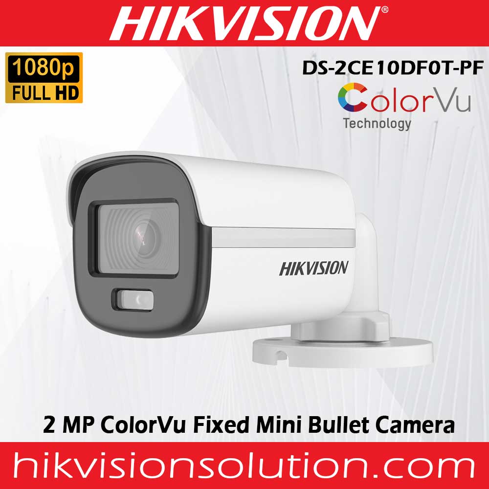 Hikvision ColorVu Camera (DS-2CE10DF0T)
