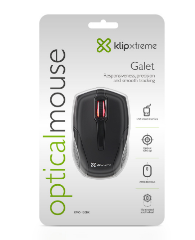 KMO-120BK USB Optical Mouse