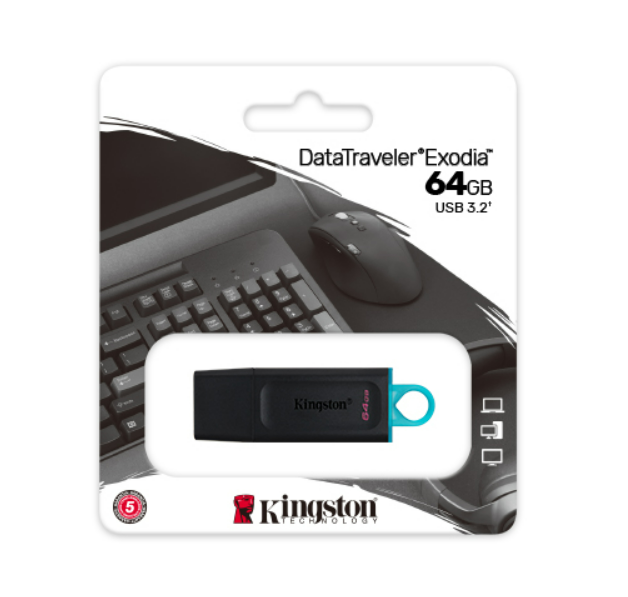 Kingston 64GB USB Flash Drive 3.2