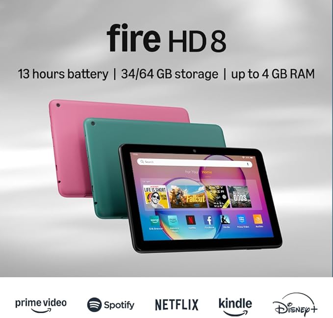 Fire Amazon HD 8 Tablet