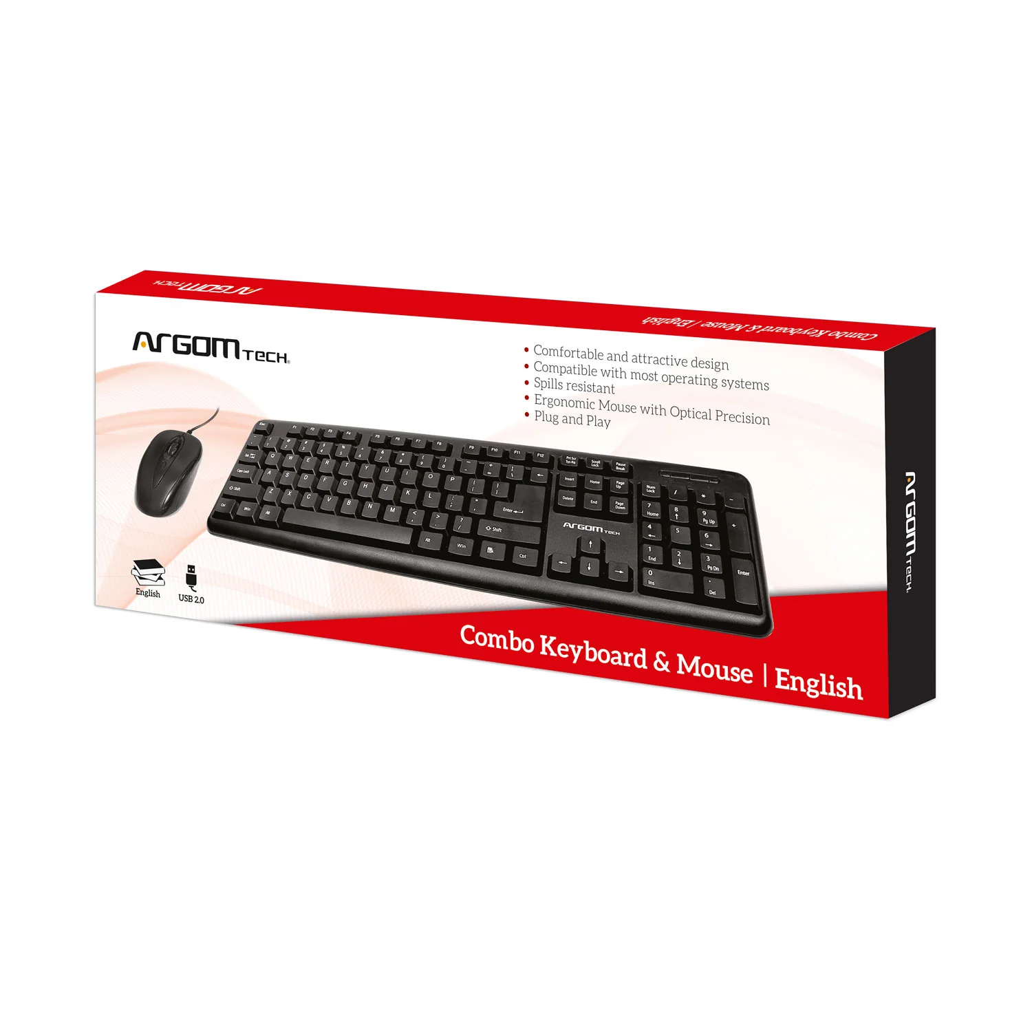 Wired keyboard and Mouse combo Agron Tech
