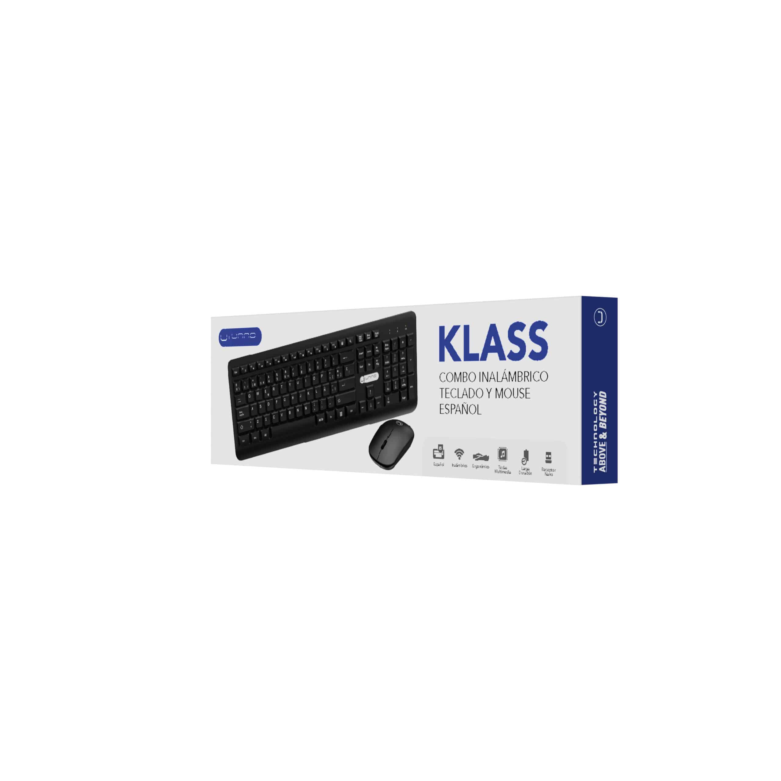 Wireless klass Duo unno lekno – Keyboard + Mouse