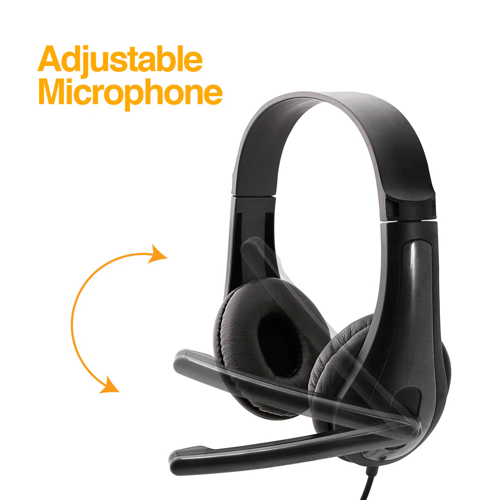 Argom Metro 78 Headset with Mic, Stereo USB 