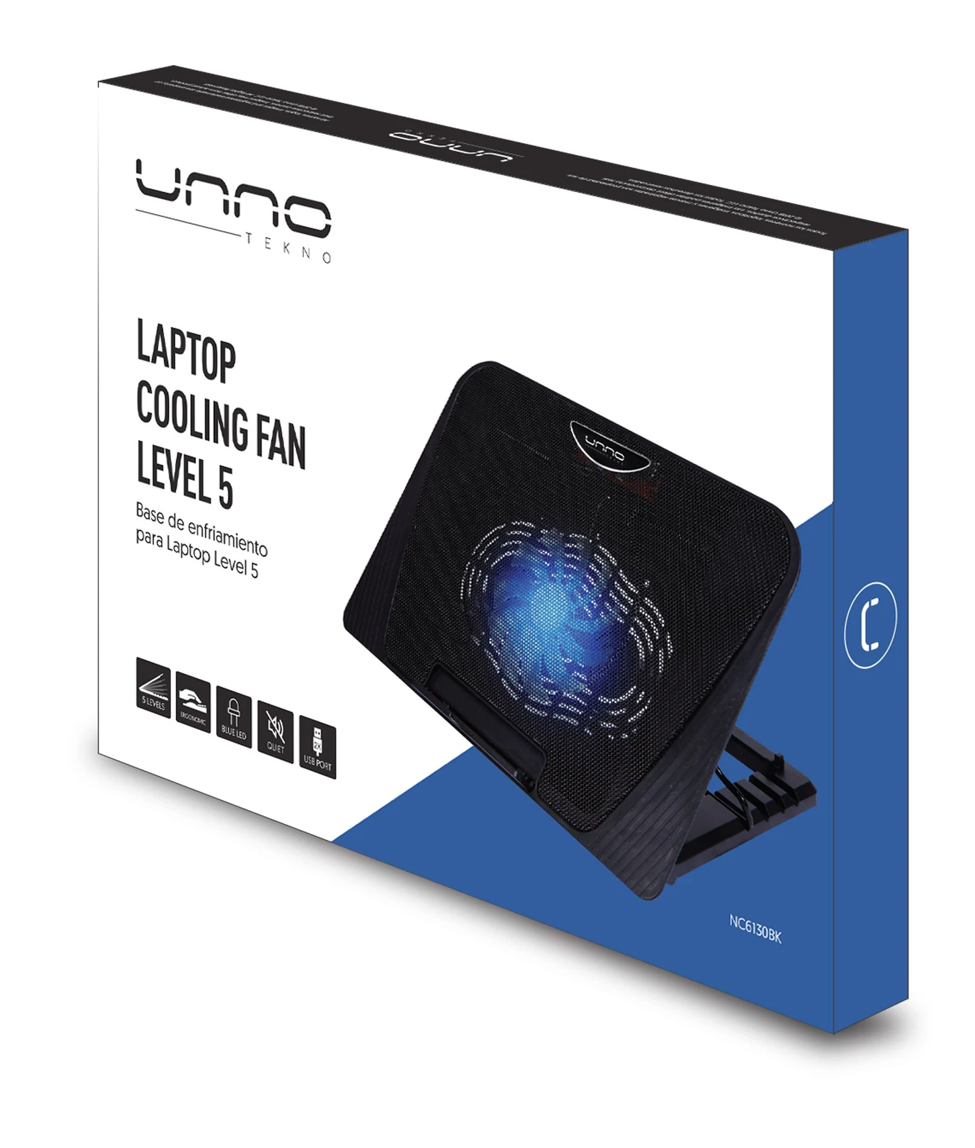 Laptop Cooling Fan Level 5 Unno Tekno