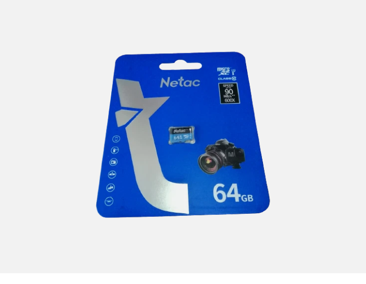 Carte Mémoire NECTAC microSDXC 64 Go