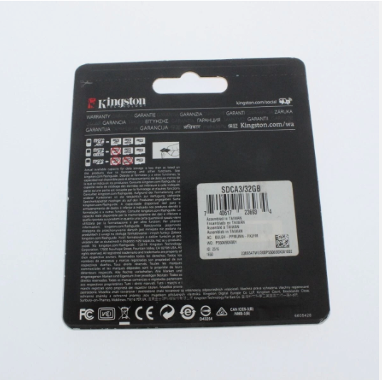 Carte Mémoire Kingston 32GB