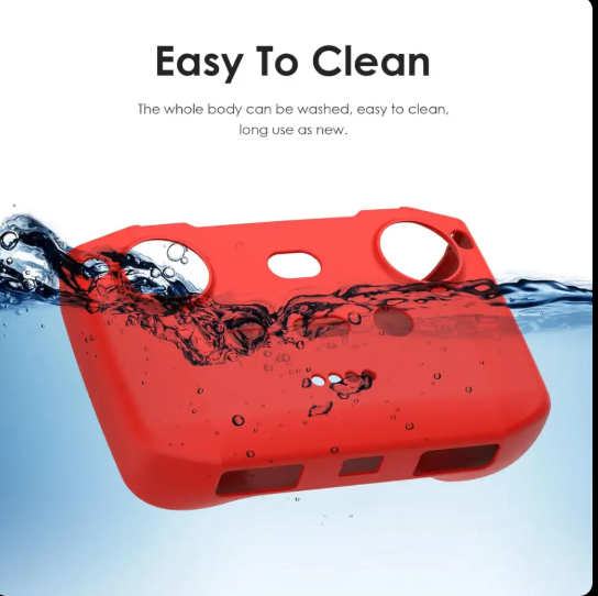 Coque de Protection en Silicone – DJI RC-N1 – rouge